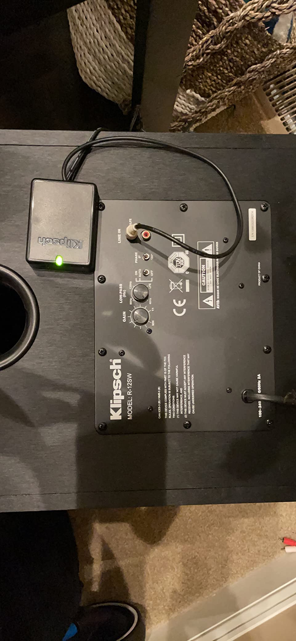 Klipsch WA-2 Wireless Subwoofer Kit with Easy Installation for Powerful Bass customer photo 1