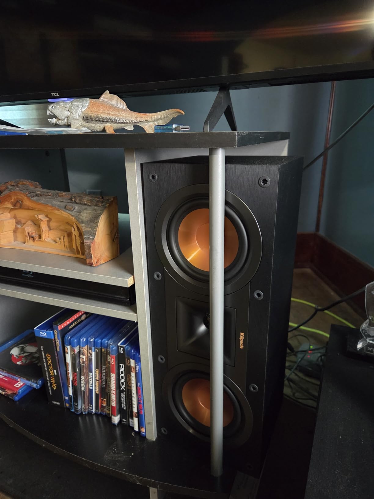 Klipsch Reference R-25C Reference Two-Way Center Channel Speaker, 400W Peak Power customer photo 1