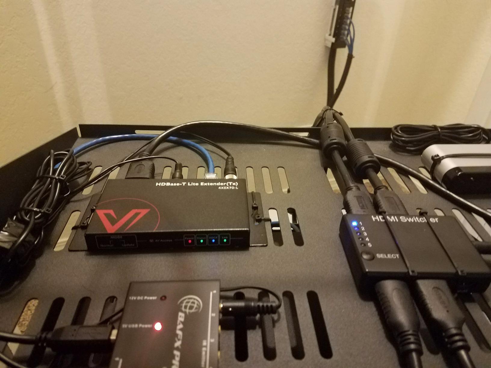 AV Access HDBaseT 4K60Hz HDMI Extender Over Ethernet 230ft (4KEX70-L) | HDMI Over Cat6a/7, Bi-Directional PoE, IR & RS232 Pass-Through, CEC, for Home Theater, Conference Room, Control System customer photo 1