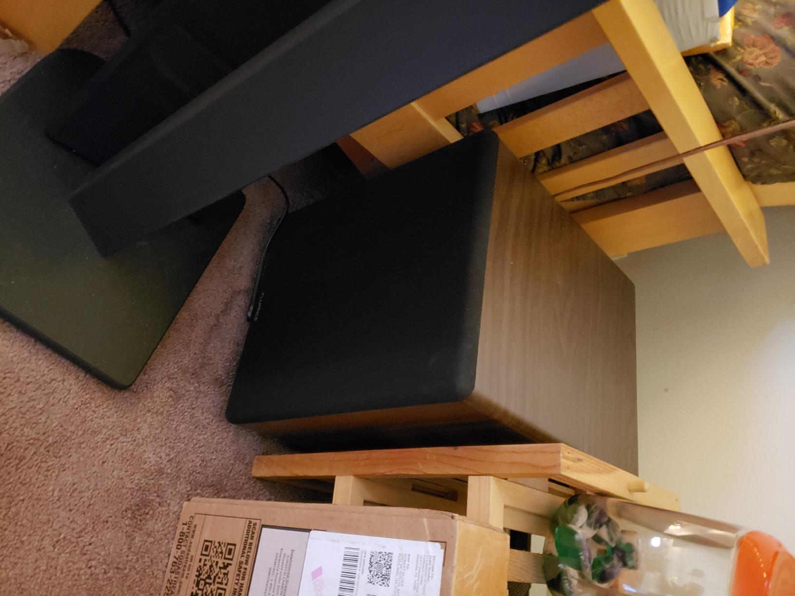 Fluance DB10 10-inch Low Frequency Ported Front Firing Powered Subwoofer for Home Theater & Music customer photo 1