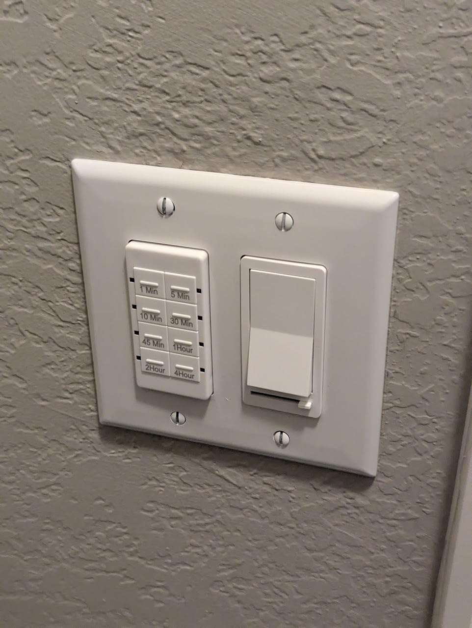 BESTTEN 10 Pack Dimmer Light Switch, Single-Pole or 3-Way Dimmer Switches, 120V, Compatible with Dimmable LED, CFL, Incandescent and Halogen Bulbs, Decorator Wallplate Included, UL Listed, White customer photo 1