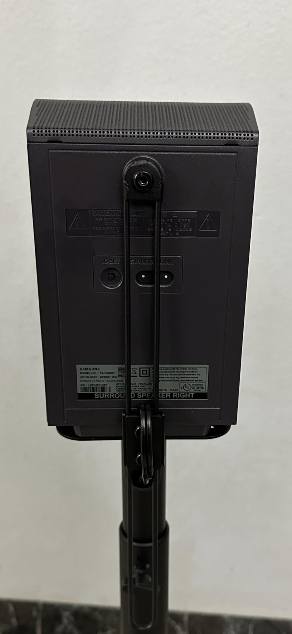 Mounting Dream Height Adjustable Speaker Stands for Bookshelf Speakers | Pair Floor Stand for Satellite & Small Speakers, Surround Sound stand for Bose Polk JBL Sony Yamaha and Others - 11LBS MD5402 customer photo 2