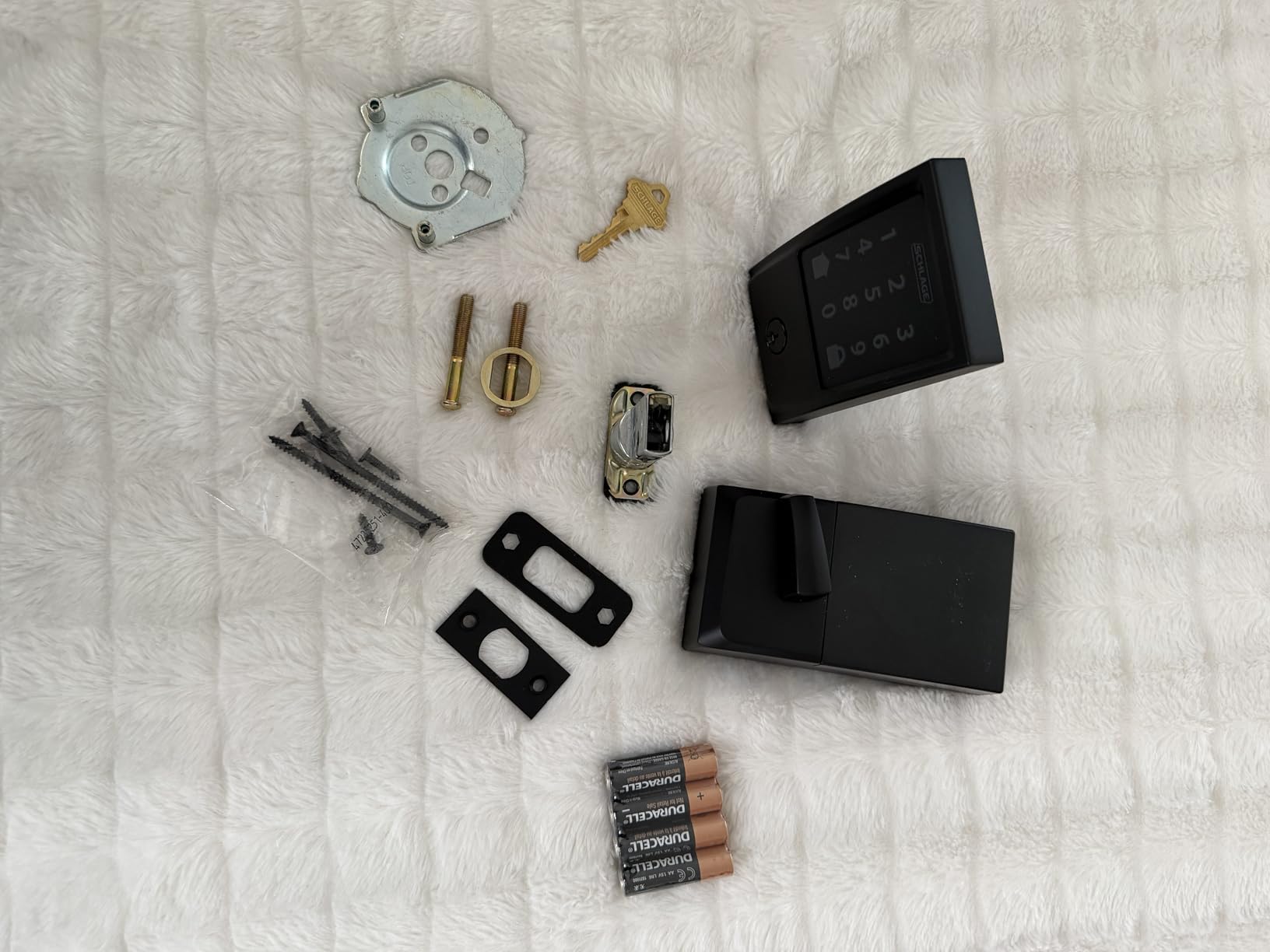 Schlage Encode Smart WiFi Deadbolt Lock with Century Trim, Matte Black customer photo 2