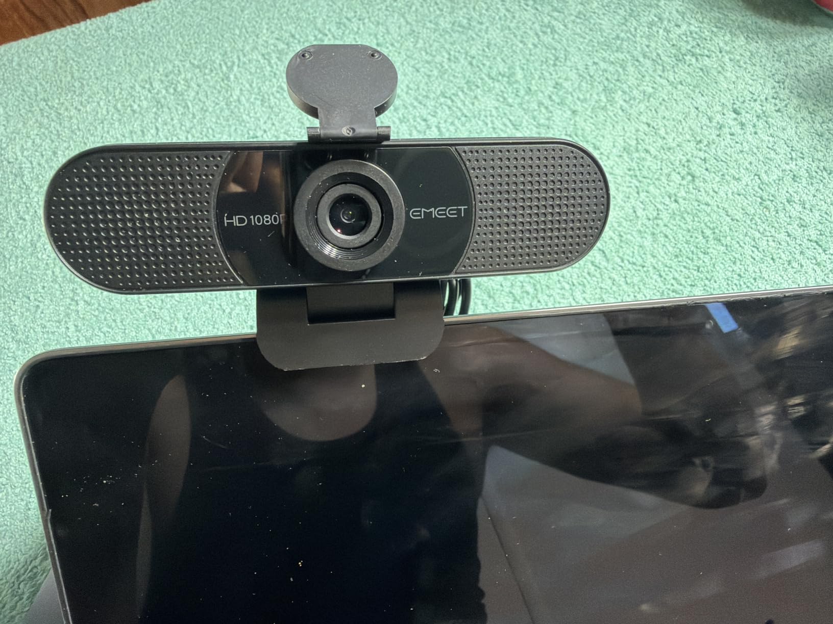 EMEET 1080P Webcam with Microphone, C960 Web Camera 2 Mics Streaming Webcam customer photo 1