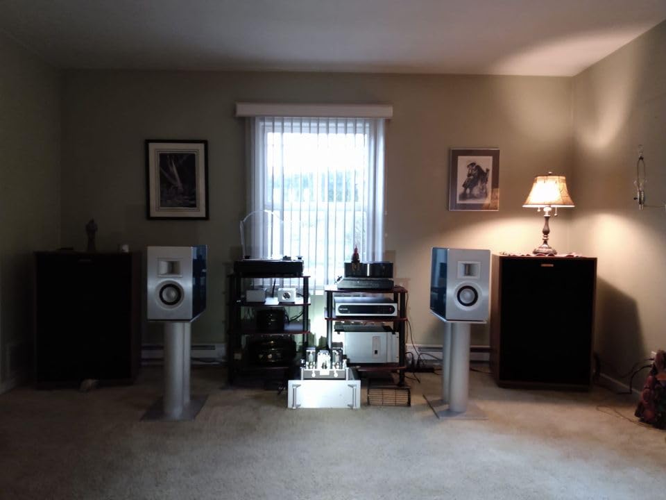 R8 KT88 x4 Tube Amplifier Hi-Fi Integrated Vacuum Tube Amp with Headphone Output KT88,EL34 Replaceable (Black) customer photo 1