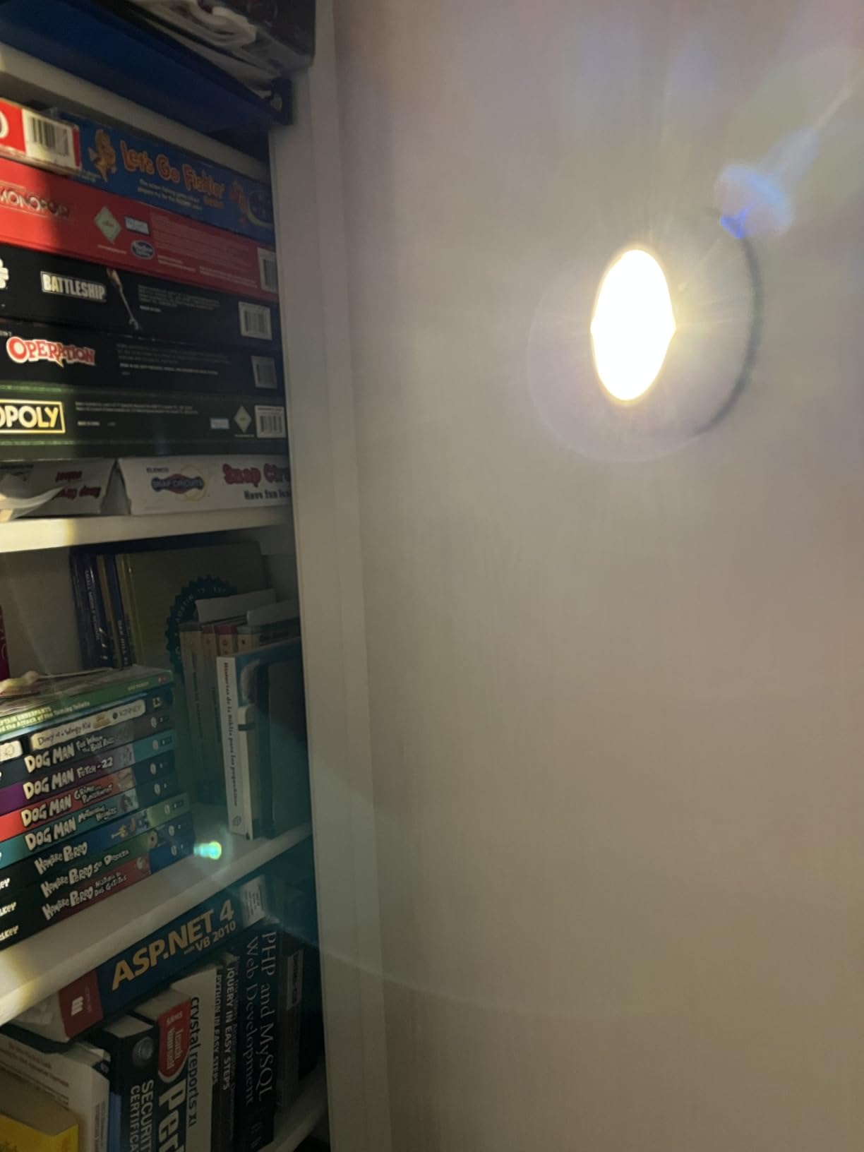 Energizer LED Puck Lights, 2 Pack, Battery Operated, Push Light, Wireless Lights, 50 Lumens, Tap Light, Stick On Lights, White, Perfect for Under Cabinet, Closets, Pantry, and More, 46009 customer photo 2