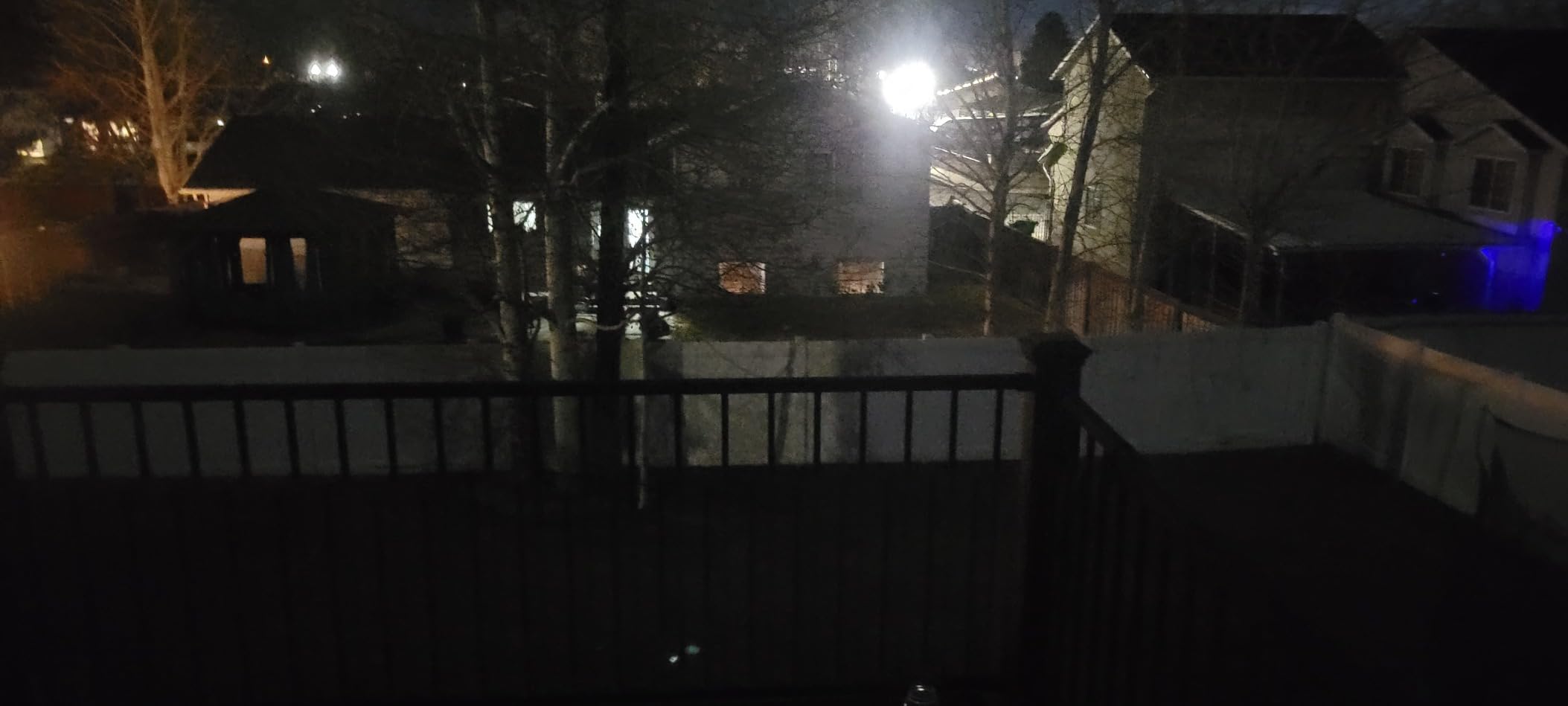 28W Flood Lights Outdoor - 3000LM Brightness LED Security Lights | Switch Controlled Wall Mount Exterior Flood Light with 2 Heads, 5500K, IP65 Waterproof for Garage, Yard, Porch, Garden, Black customer photo 1