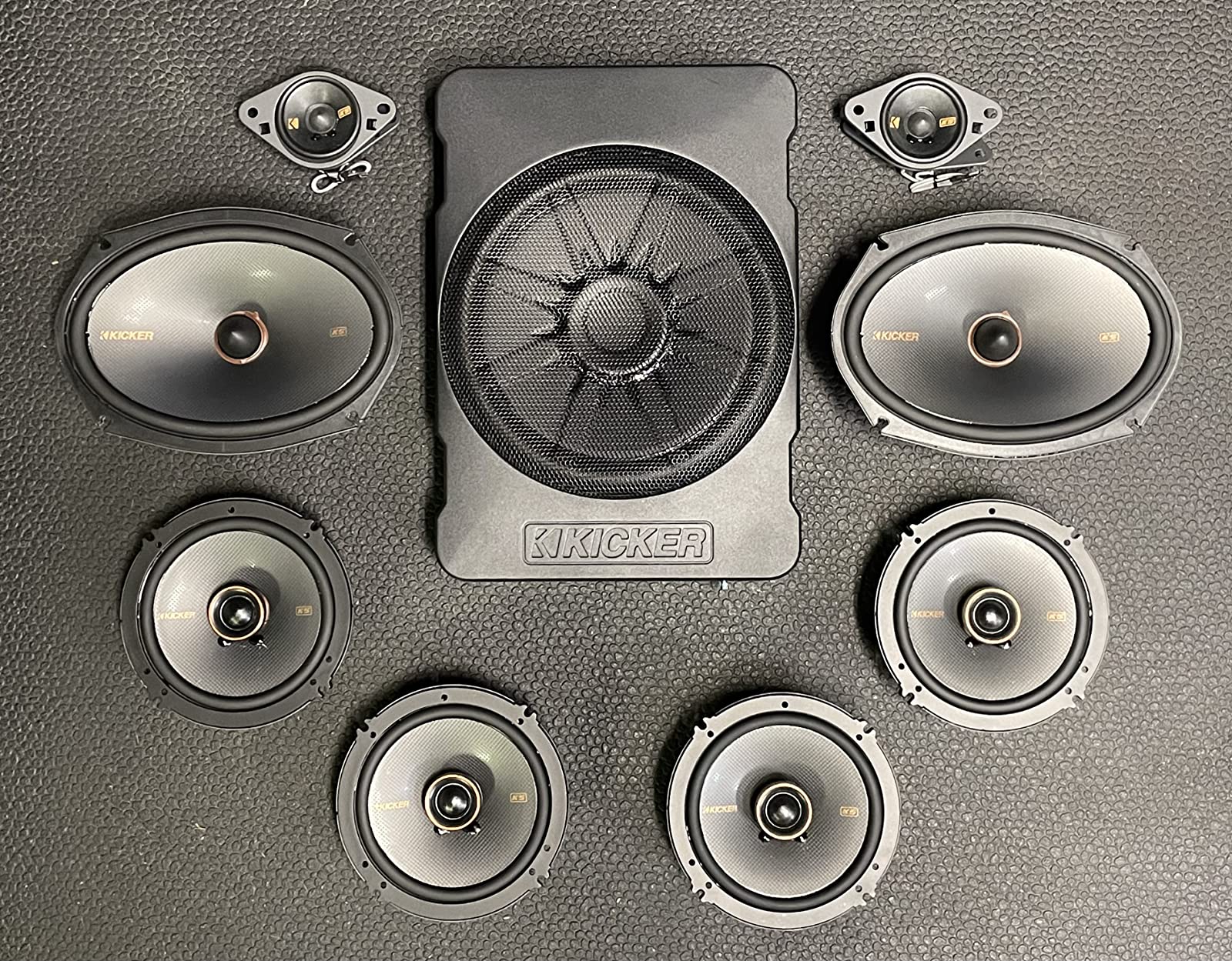 KICKER 46HS10 Hideaway Compact Powered Subwoofer, 10-Inch customer photo 1