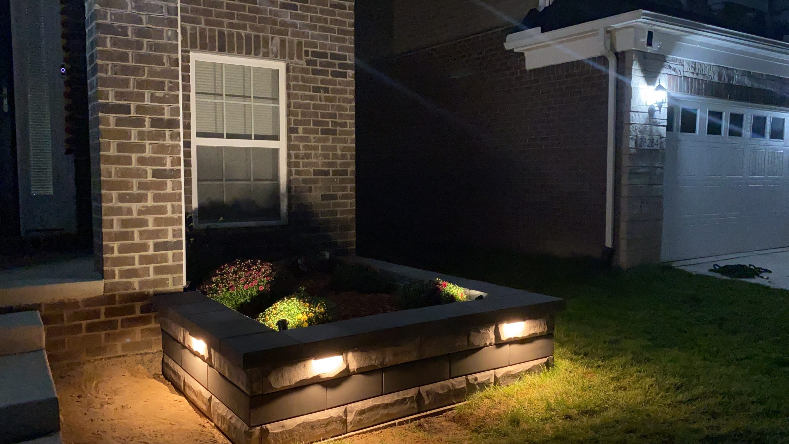 CLOUDY BAY [6 Pack] 7 Inch 12V-15 VAC/DC Low Voltage Hardscape Lighting Paver Light, Retaining Wall Lights Outdoor, IP65 Waterproof, 5W 2700K Soft White, Frost Lens Deck Step Light customer photo 2