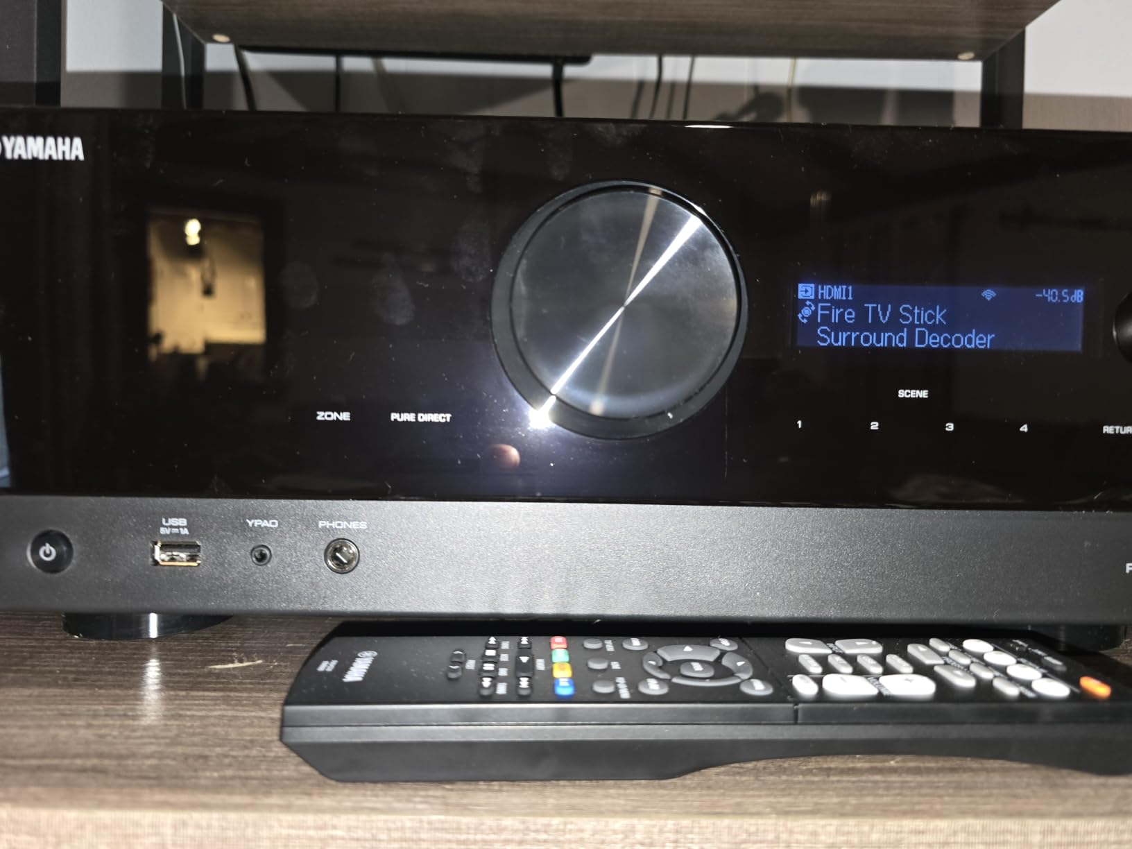 YAMAHA RX-V4A 5.2-Channel AV Receiver with MusicCast customer photo 1