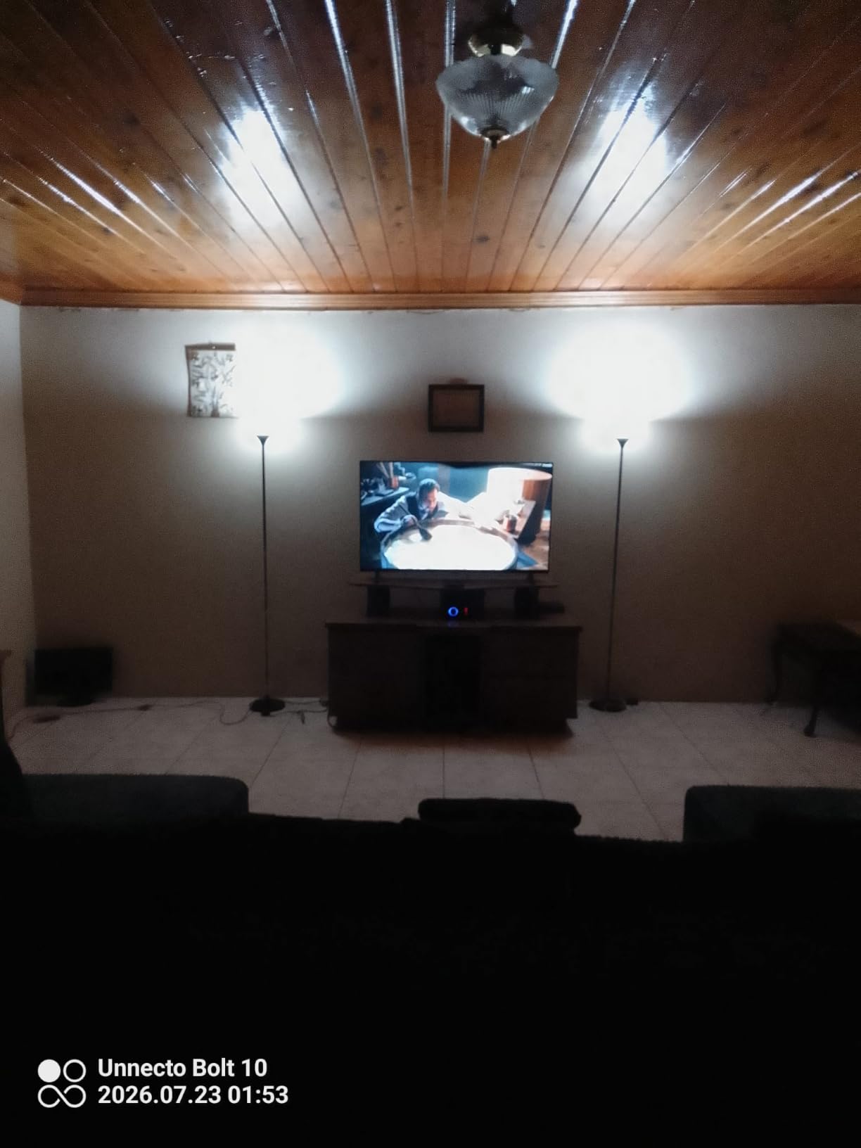 PESRAE Floor Lamp, Remote Control, Stepless Brightness & Color Temperature customer photo 1
