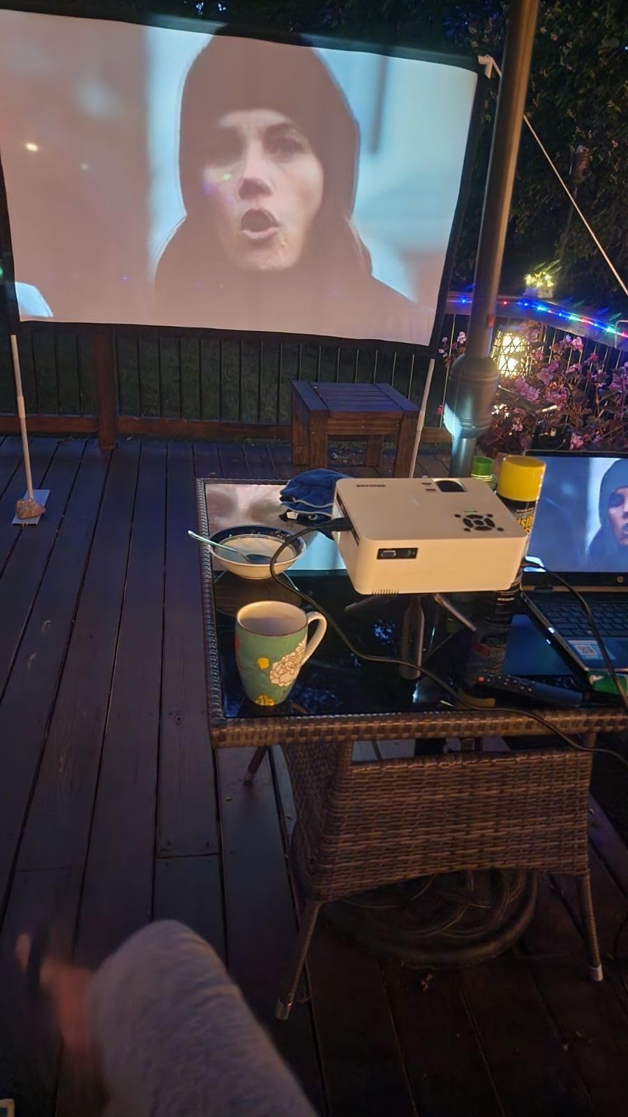 Native 1080P Projector with WiFi customer photo 2