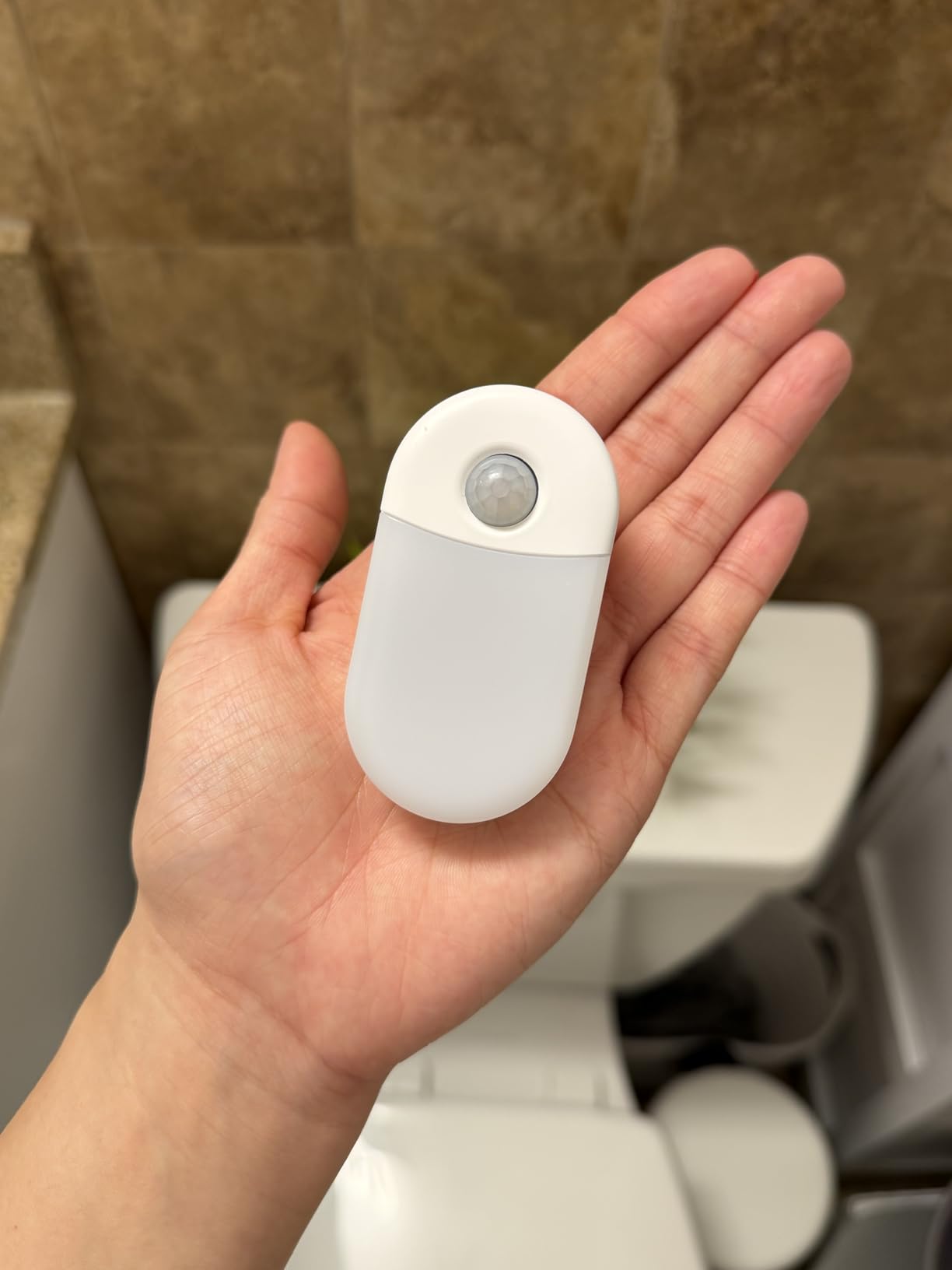 L LOHAS LED Motion Sensor Night Light, 2Pack, Motion Activated Night Light, Night Lights Plug into Wall Motion Sensor, 3000K Warm White, Adjustable Brightness 30/60LM, for Kids Adults Bathroom Bedroom customer photo 2