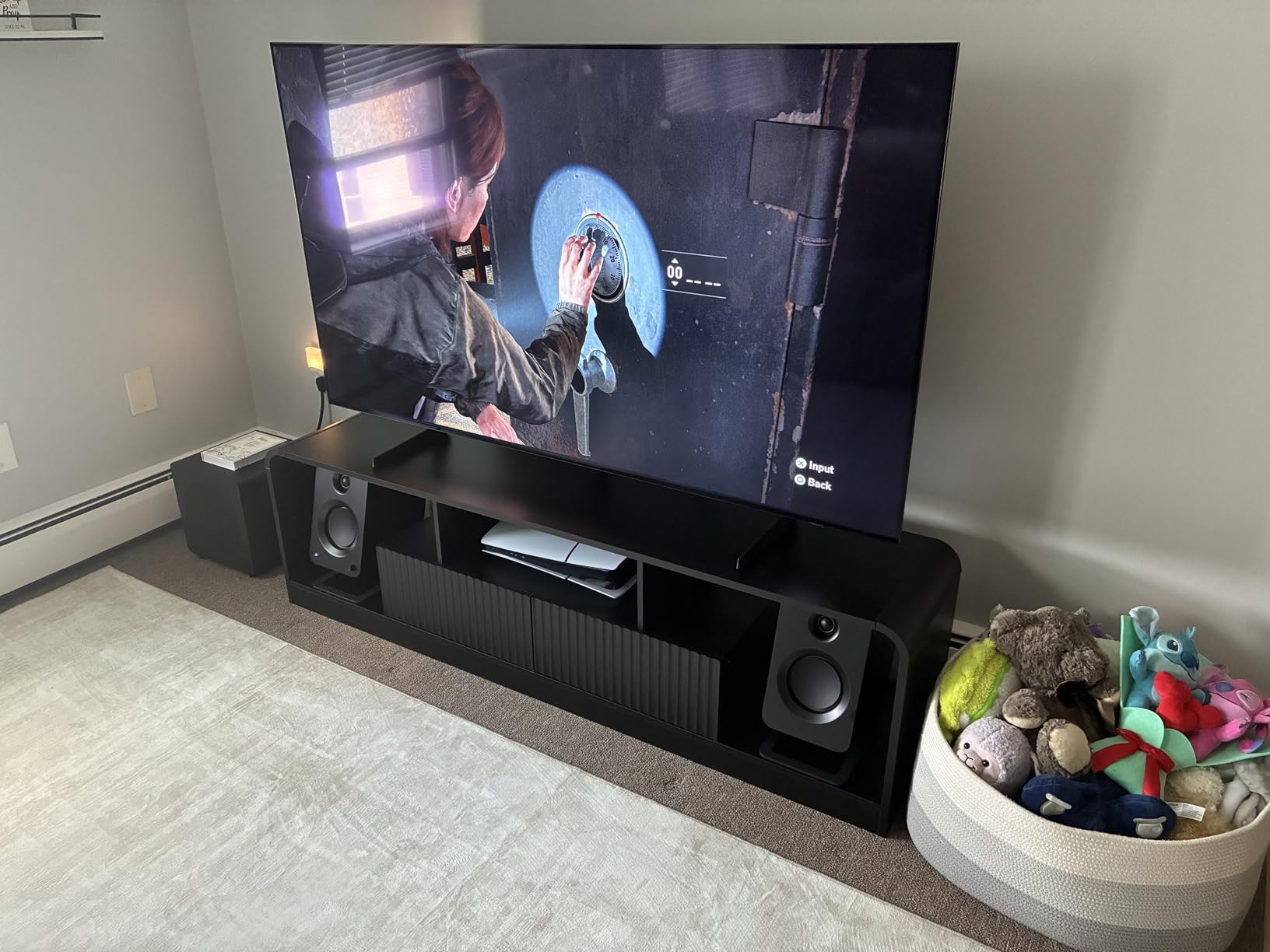 Kanto SUB8VMB Sealed Powered Subwoofer | 300W Peak Power | 8