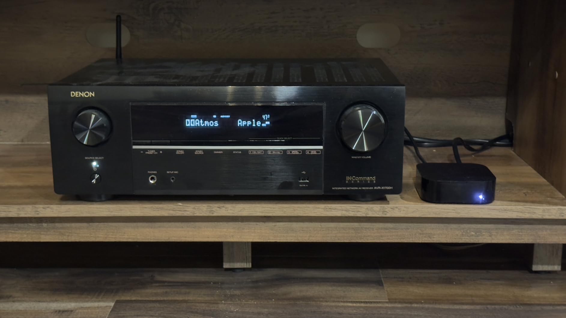 AVR-X1700H 7.2 Channel AV Receiver - 80W/Channel, Advanced 8K HDMI Video w/eARC, Dolby Atmos, DTS:X, Built-in HEOS, Amazon Alexa Voice Control customer photo 1