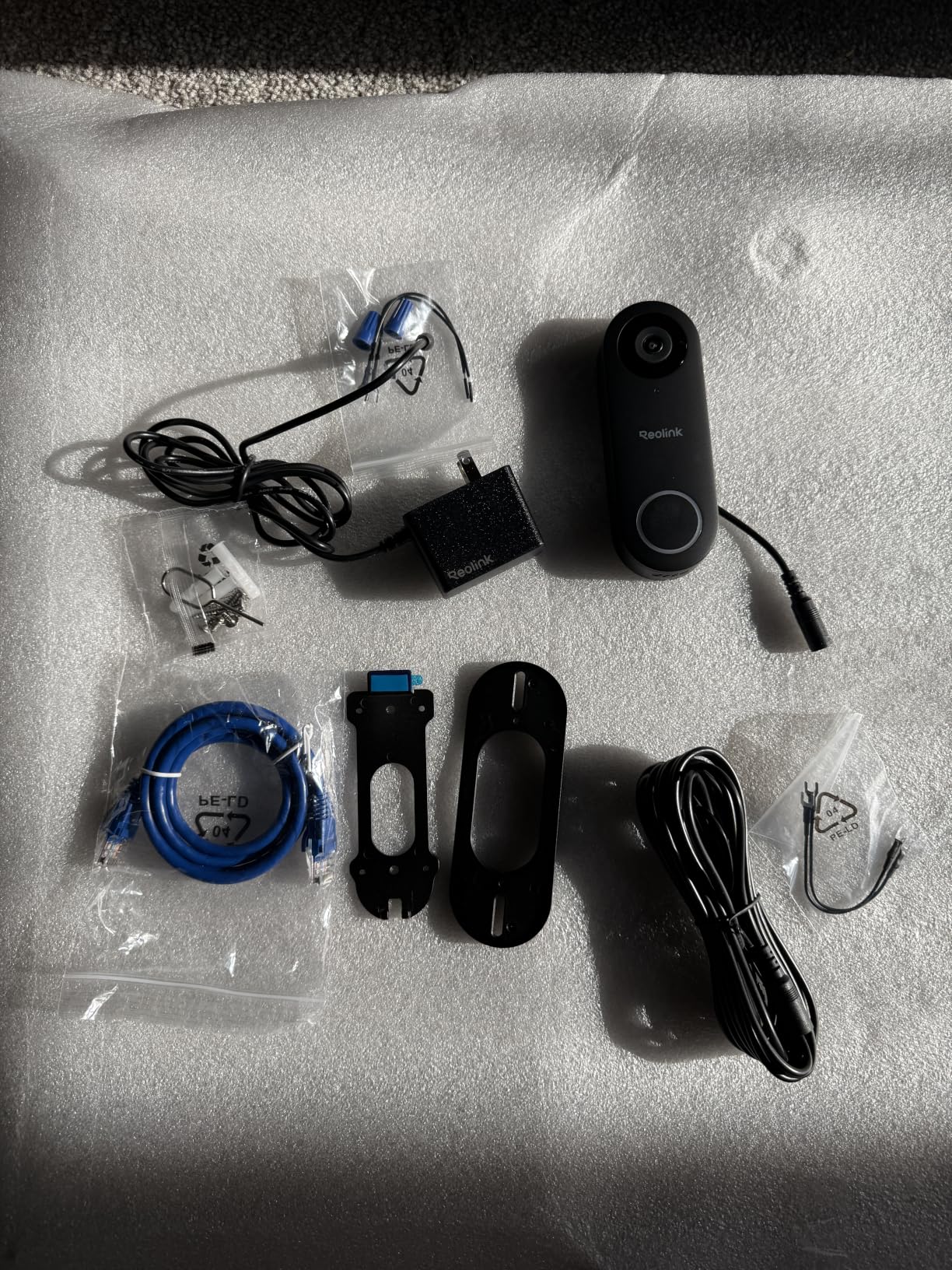 REOLINK Video Doorbell WiFi 2K Wired Camera, 4:3 Wide View Outdoor Camera customer photo 2