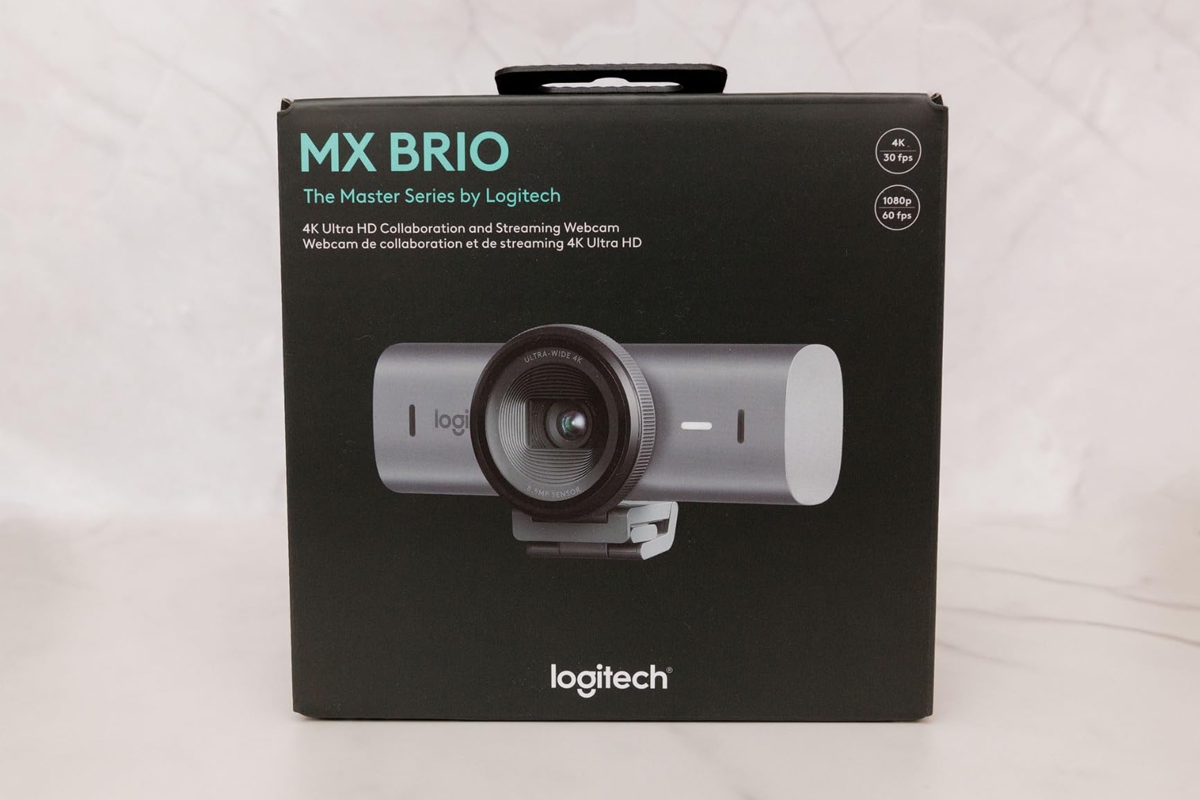 Logitech MX Brio Ultra HD 4K Webcam Collaboration and Streaming - Graphite | Show Mode, works with Microsoft Teams, Zoom, Google Meet customer photo 2