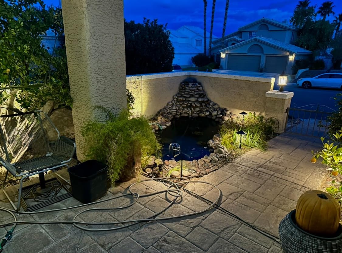 SUNVIE LED Low Voltage Landscape Lighting Kit with Transformer, 10 PCS | 3000K Low Voltage Landscape Lights, Aluminum Landscape Spotlights & Path Lights with Connectors for Yard House Garden Tree customer photo 2