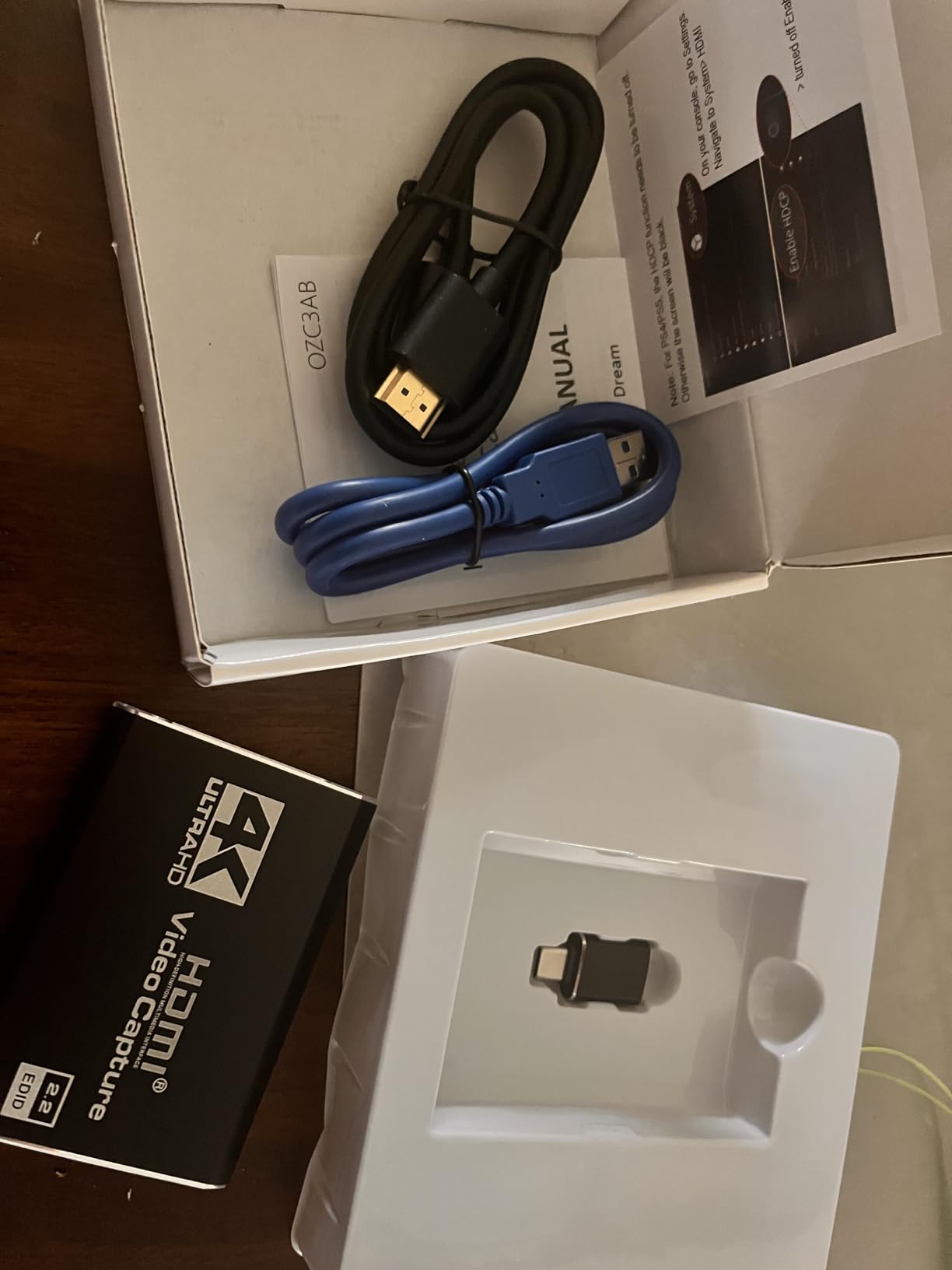 4K HDMI Capture Card USB 3.0 - 1080P 60FPS Gaming & Streaming Video Capture Card with HDMI Loop-Out, Plug & Play, Low-Latency Recording for PS5/PS4/Xbox/Switch/OBS/PC/Mac customer photo 2