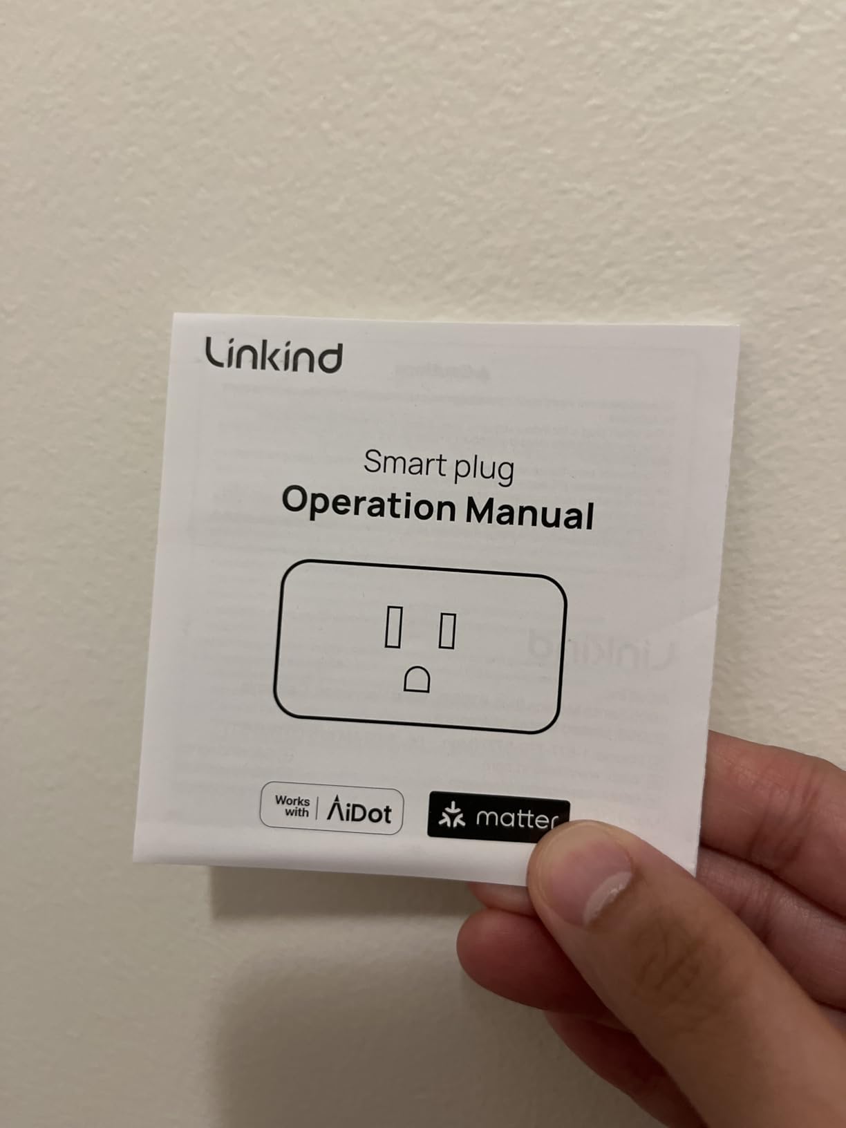 Linkind Matter Smart Plug, Work with Apple Home, Alexa, Siri, Google Home customer photo 2