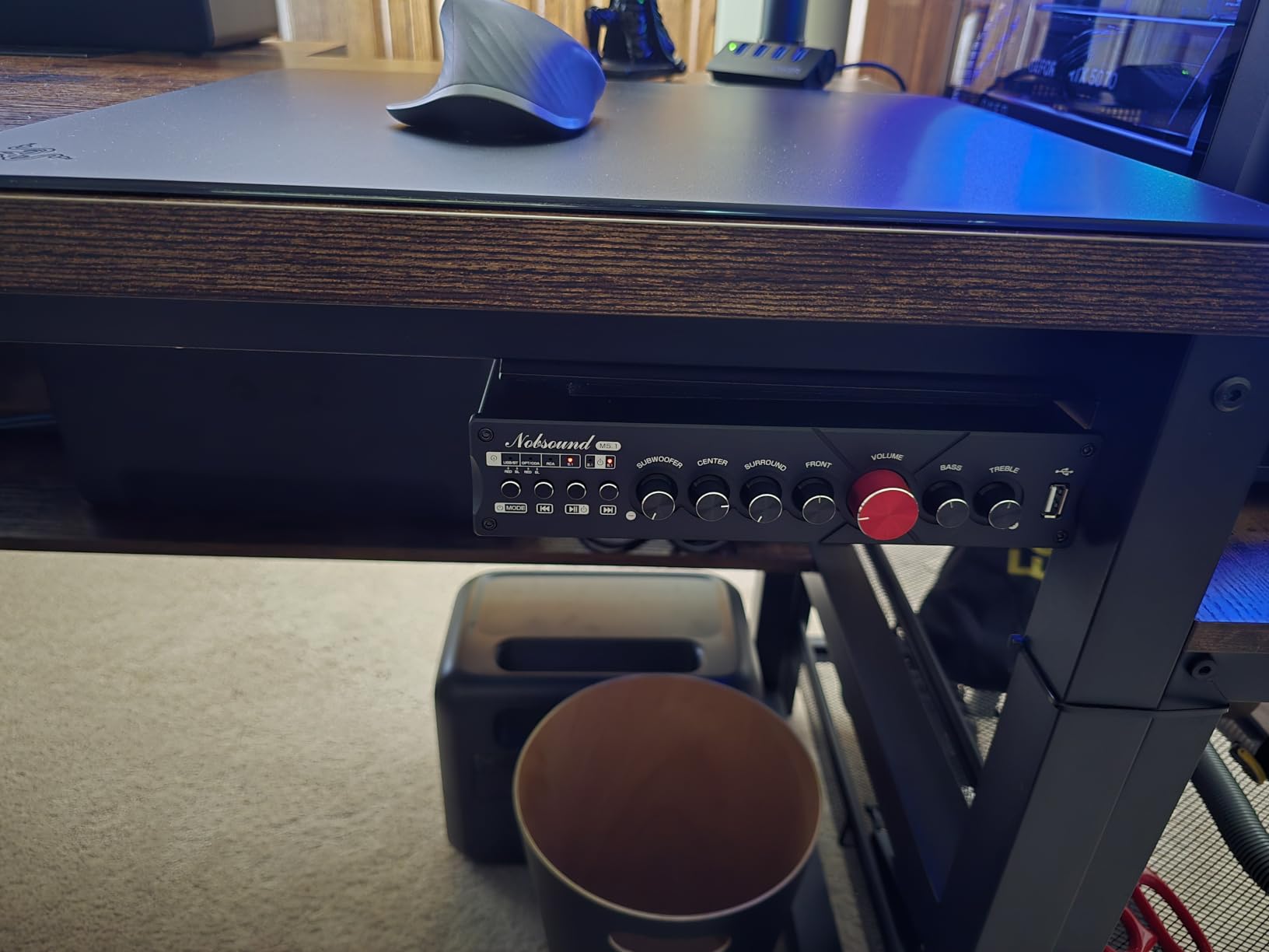 Nobsound HiFi 5.1 Channel Bluetooth Amplifier Stereo Home Theater Power Amp Subwoofer Amp customer photo 2