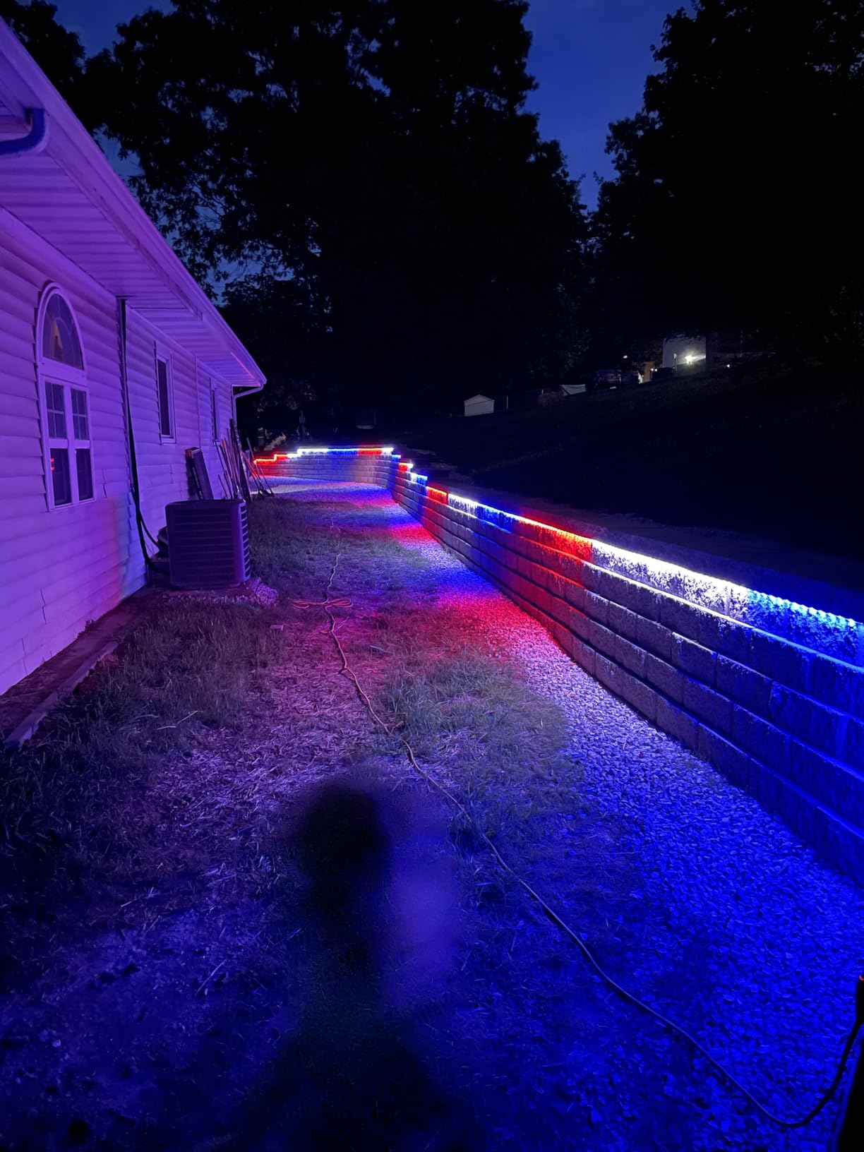 Govee Outdoor LED Strip Lights, 98.4ft Smart Outdoor Lights Work with Alexa and Google Assistant, App Control, IP65 Waterproof, RGBIC Lights for Patio, Eave, Party Decorations customer photo 1