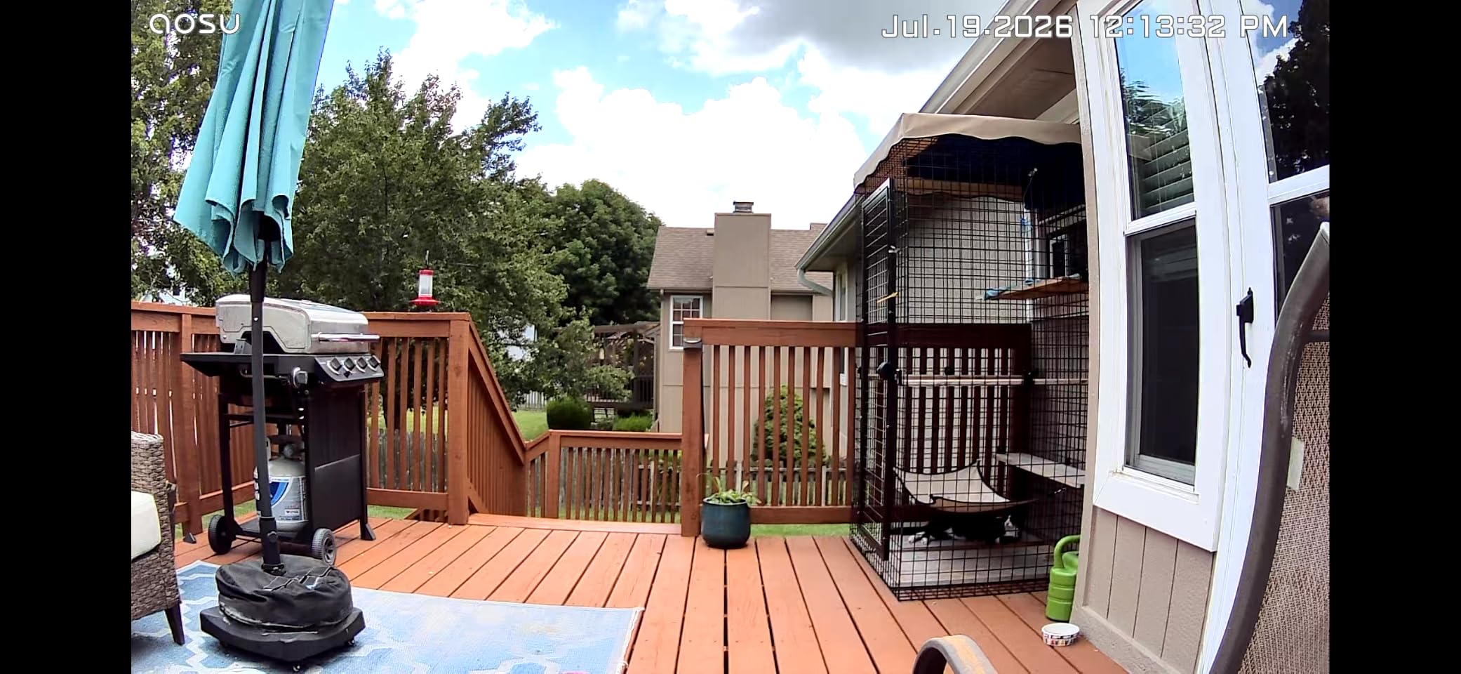 aosu Solar Camera Outdoor Wireless for Home Surveillance,Fixed Solar Panel customer photo 2