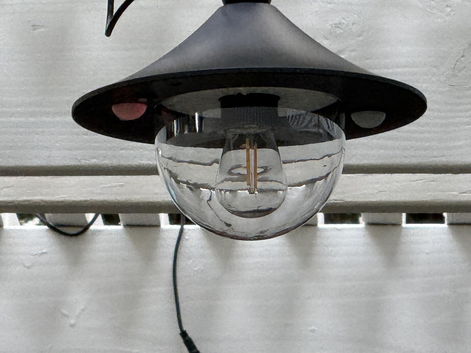 Solar Indoor Outdoor Shed Light with 3000LM 3 Color Temperatures 5 Modes (2 Daytime Available) Waterproof, Dual Motion Sensors Solar Powered Hanging Barn Light with Remote for Shed, 1 Pack customer photo 2