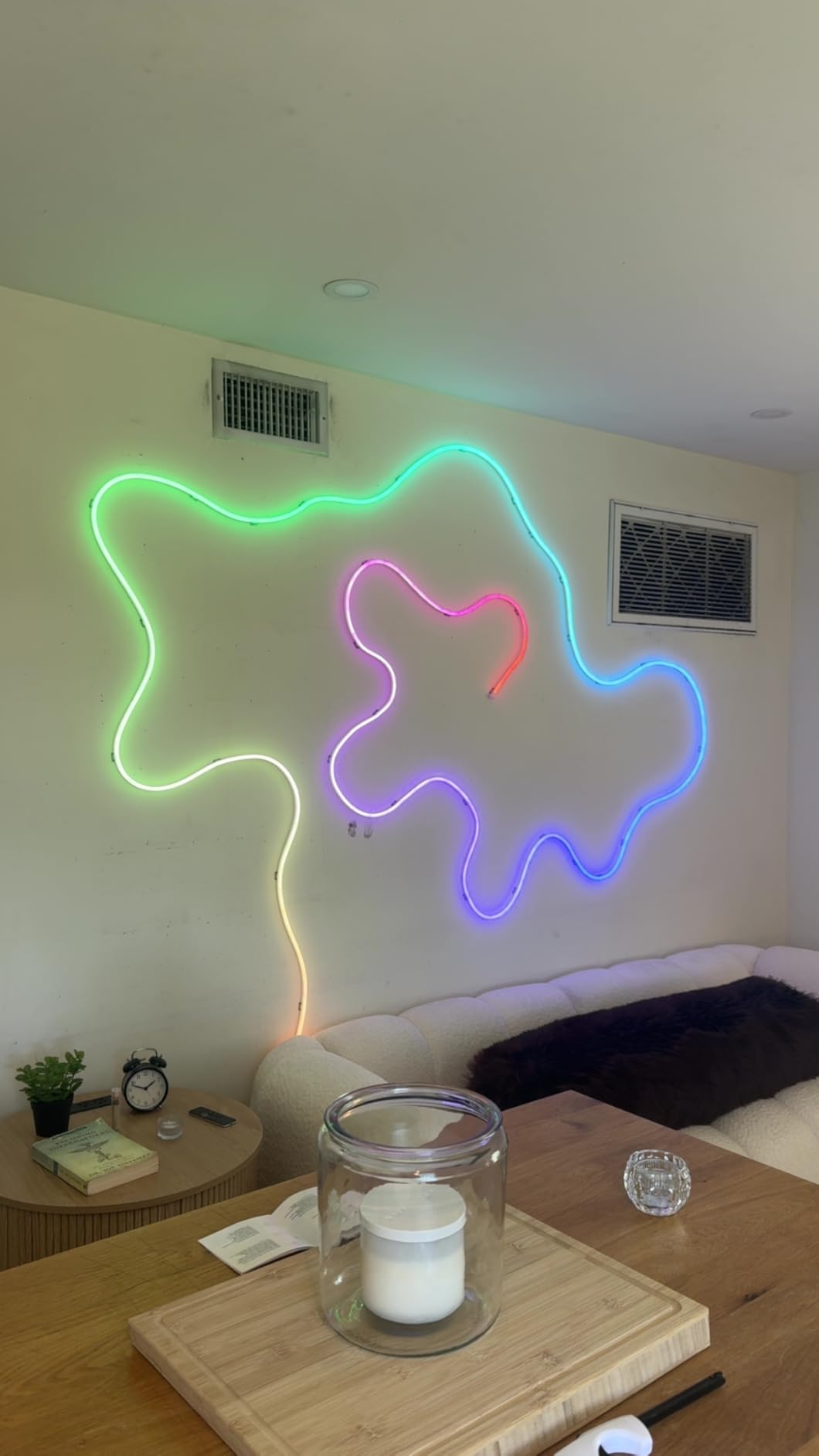 Lepro N1 AI Smart RGB Rope Lights for Christmas, Personalized AI Lighting Designer, LightBeats Music Sync, Color Segment DIY, Voice Control Via App, 9.84ft Wi-Fi & Bluetooth LED Strip Lights customer photo 2