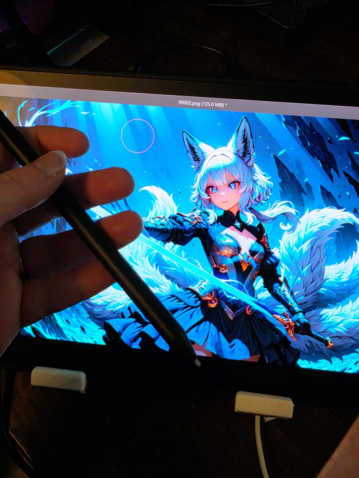 Wacom Movink 13, Drawing Tablet with OLED Touchscreen & Pro Pen 3 | Portable, color-accurate pen display for photo-editing and illustration customer photo 1