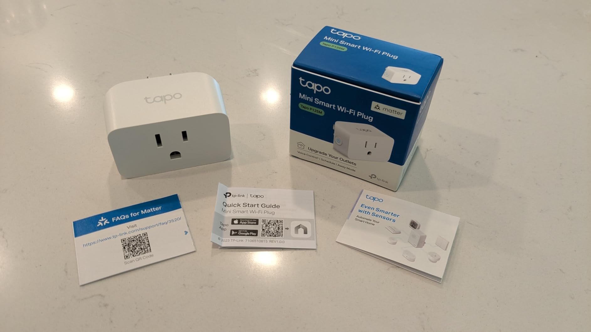 Tapo Matter Outdoor Smart Plug, 2 Individual Outlets, P400M customer photo 2