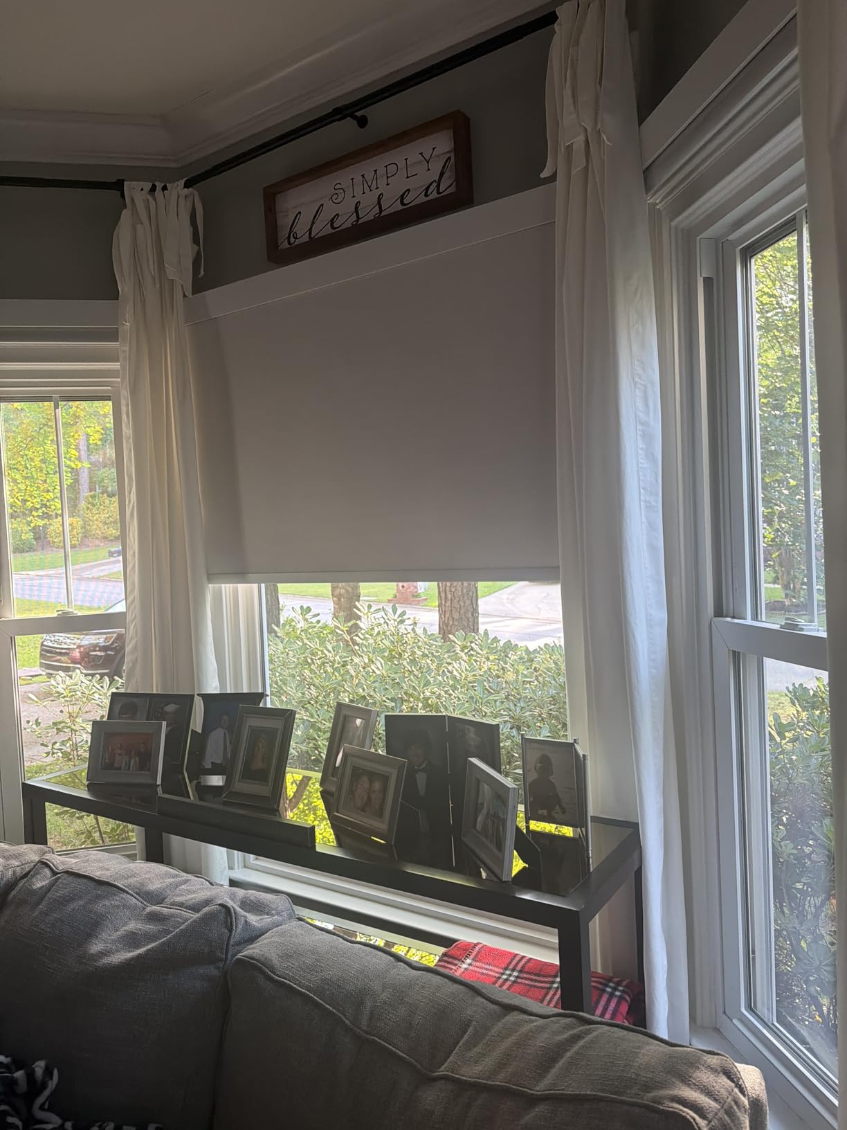 Bringnox Motorized Blinds with Remote, 100% Blackout, Voice Controlled customer photo 2