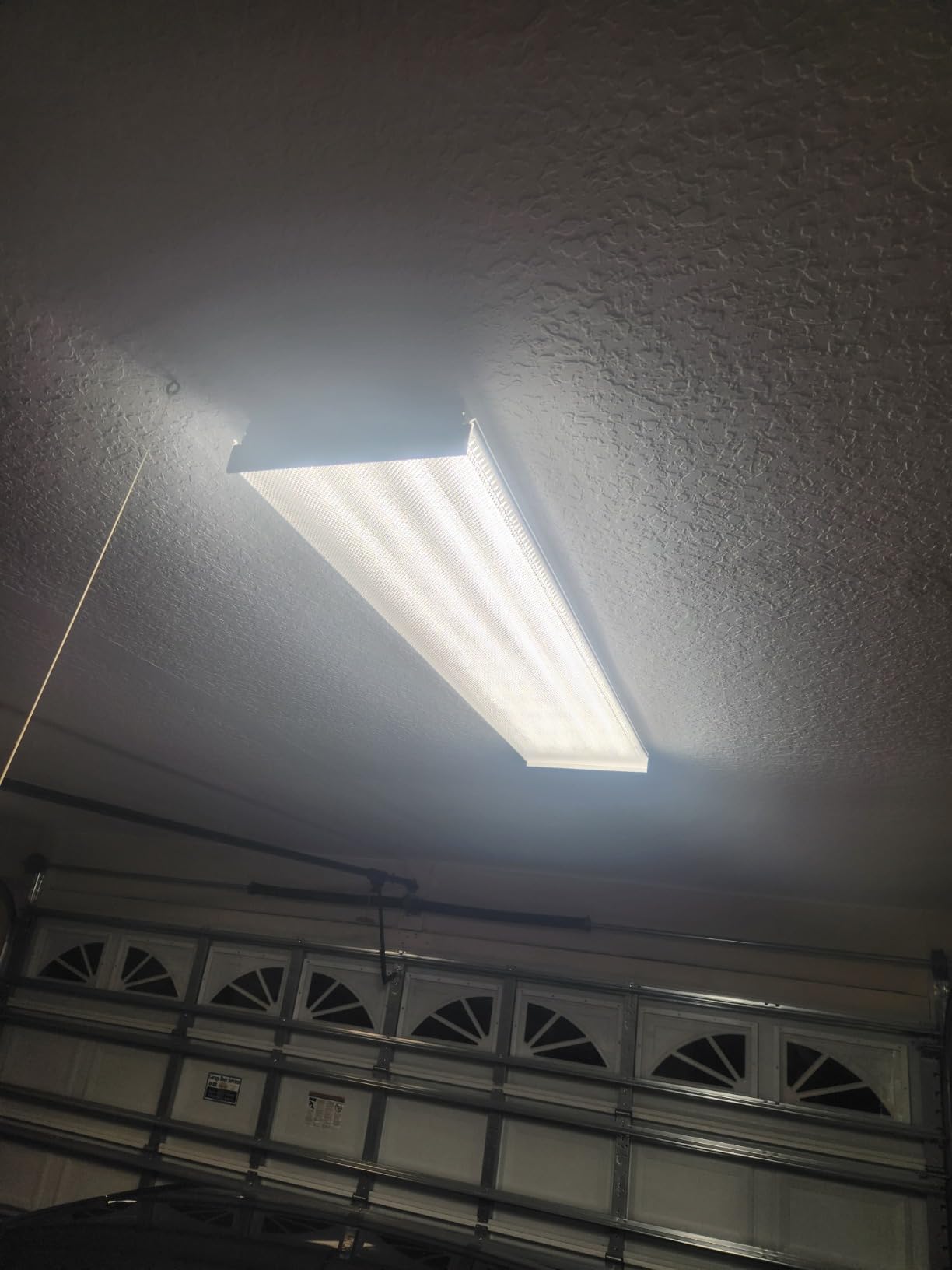 Sunco Garage Lighting, LED Shop Lights for Workshop 4ft, 8 Inch Width Warehouse Industrial Prisma Wraparound, 7200 LM, 60W, Selectable CCT 4000K/5000K/6000K, 120V-277V, Non-Dimmable ETL 2 Pack customer photo 1