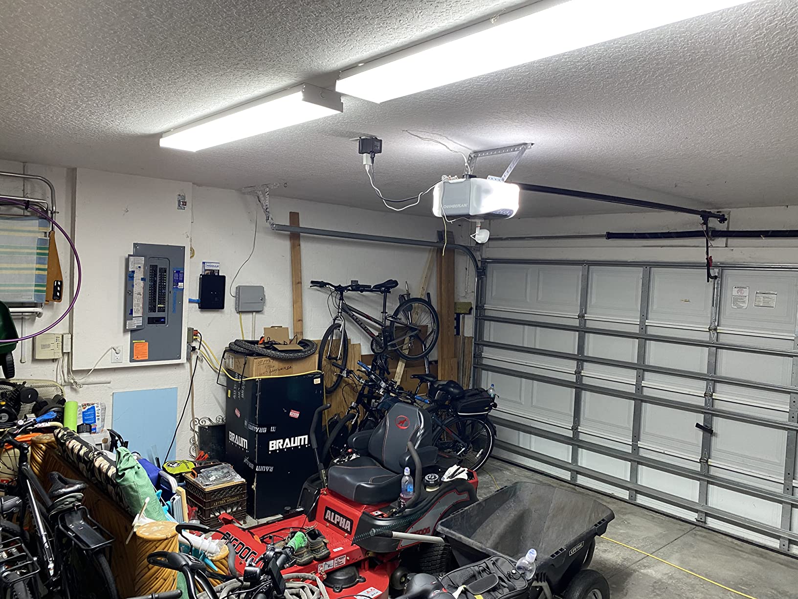 Sunco Garage Lighting, LED Shop Lights for Workshop 4ft, 8 Inch Width Warehouse Industrial Prisma Wraparound, 7200 LM, 60W, Selectable CCT 4000K/5000K/6000K, 120V-277V, Non-Dimmable ETL 2 Pack customer photo 2