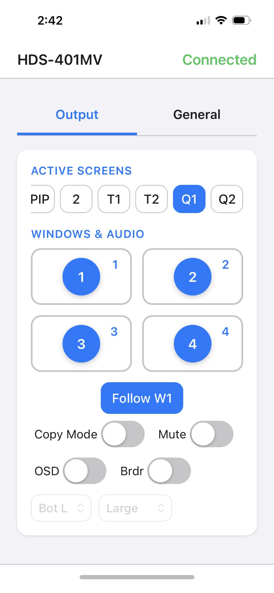 OREI 4K 2x2 HDMI or USB-C Video Wall Controller Processor Display Up to 4K 60hz, 2x1, 1x2, 1x3, 1x4 Layouts, 180° Rotation, RS-232, Audio Extraction customer photo 1