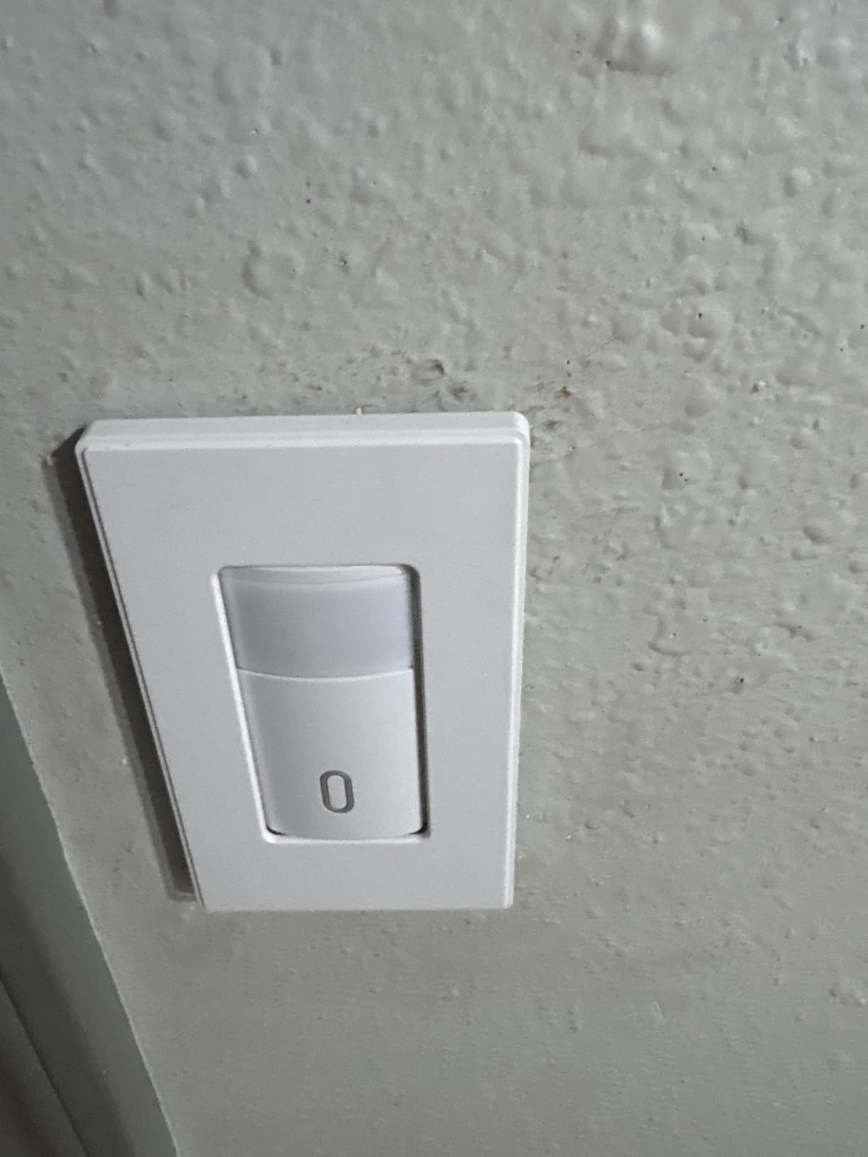 ELEGRP Matte White Single Pole Occupancy Motion Sensor Light Switch, Need Neutral Wire, 120 Degree Sensor Coverage PIR Infrared Motion Activated, for CFL/LED/MLV/INC/HAL/Fan, UL, 1 Pack customer photo 1