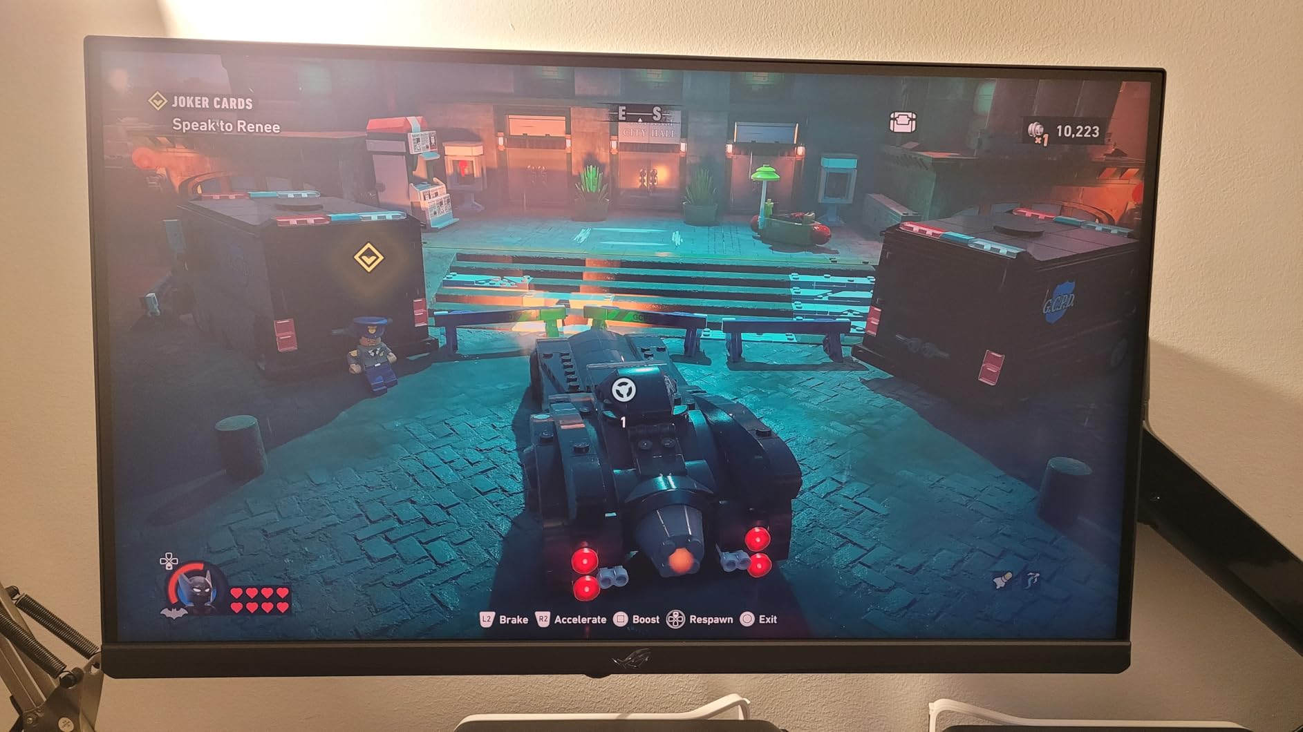 ASUS ROG Strix 27 inch 4K HDR USB-C Gaming Monitor (XG27UCG) - UHD (3840x2160) Dual Mode (4K 160Hz or FHD 320Hz), 1ms, Fast IPS, Extreme Low Motion Blur Sync, G-SYNC Compatible, AI Gaming, 3yr Warranty customer photo 1