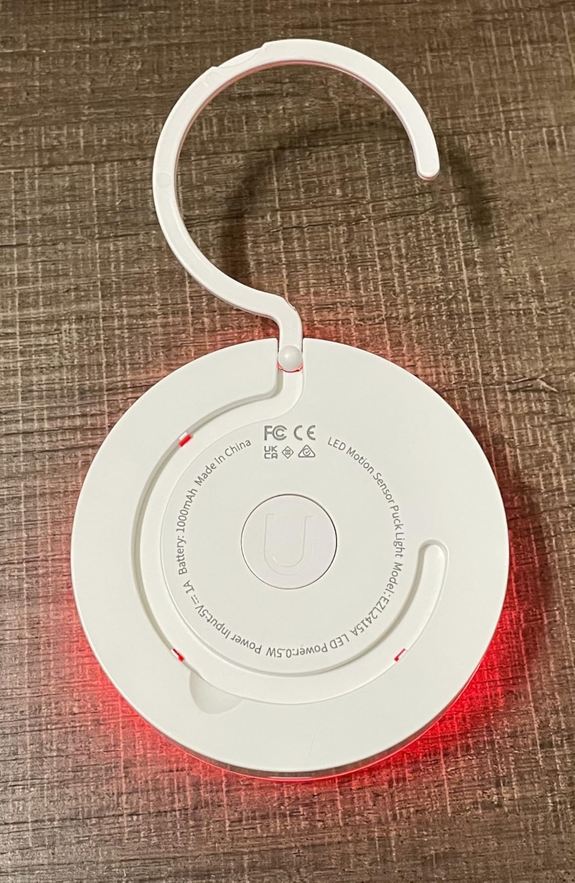 EZVALO RGB Under Cabinet Lights with Remote, Motion Sensor Puck Lights, 3 Color Temps, 12 RGB Colors, Dimmable, Magnetic Stick On Lights for Counters, Closets, Shelves customer photo 1