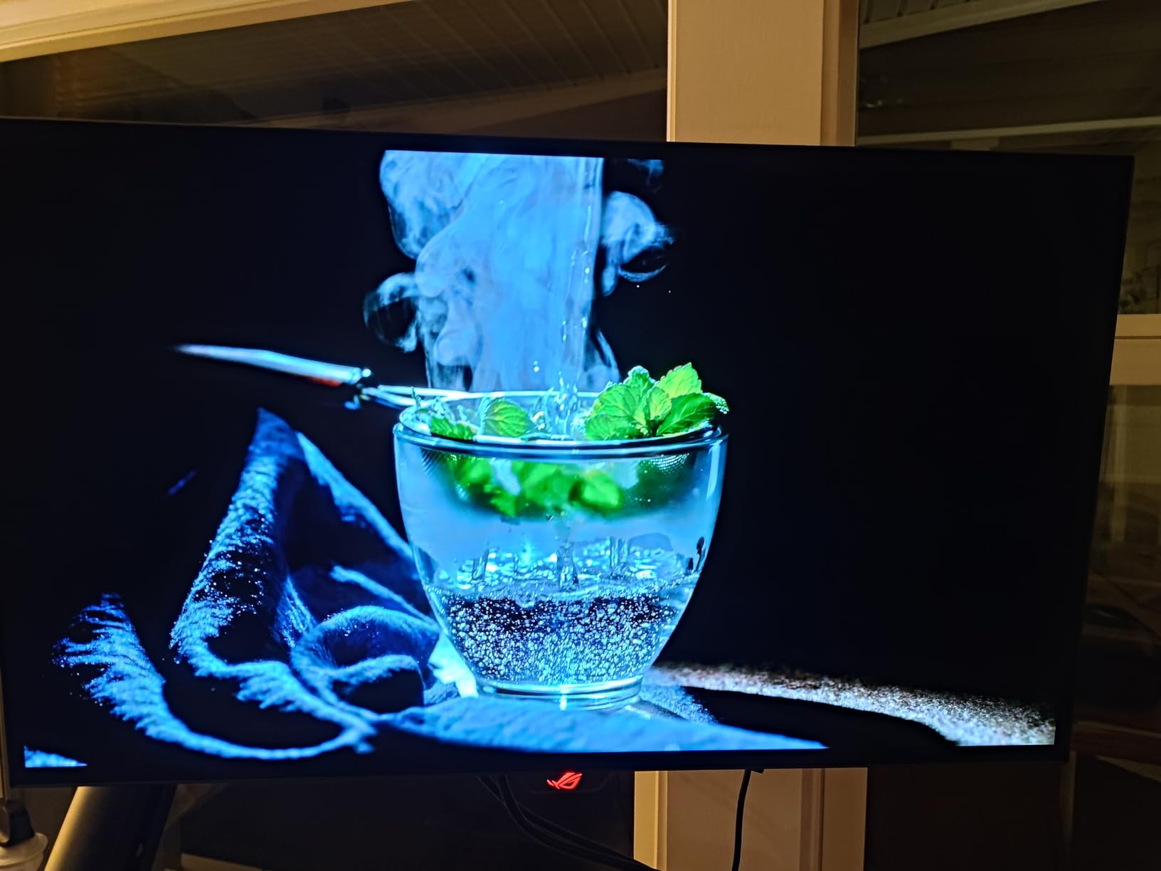 ASUS ROG PG27AQDM-R 27 Inch 1440p 240Hz OLED Gaming Monitor | QHD, 0.03ms, True 10-bit, G-SYNC Compatible, 99% DCI-P3, DisplayWidget Center customer photo 2