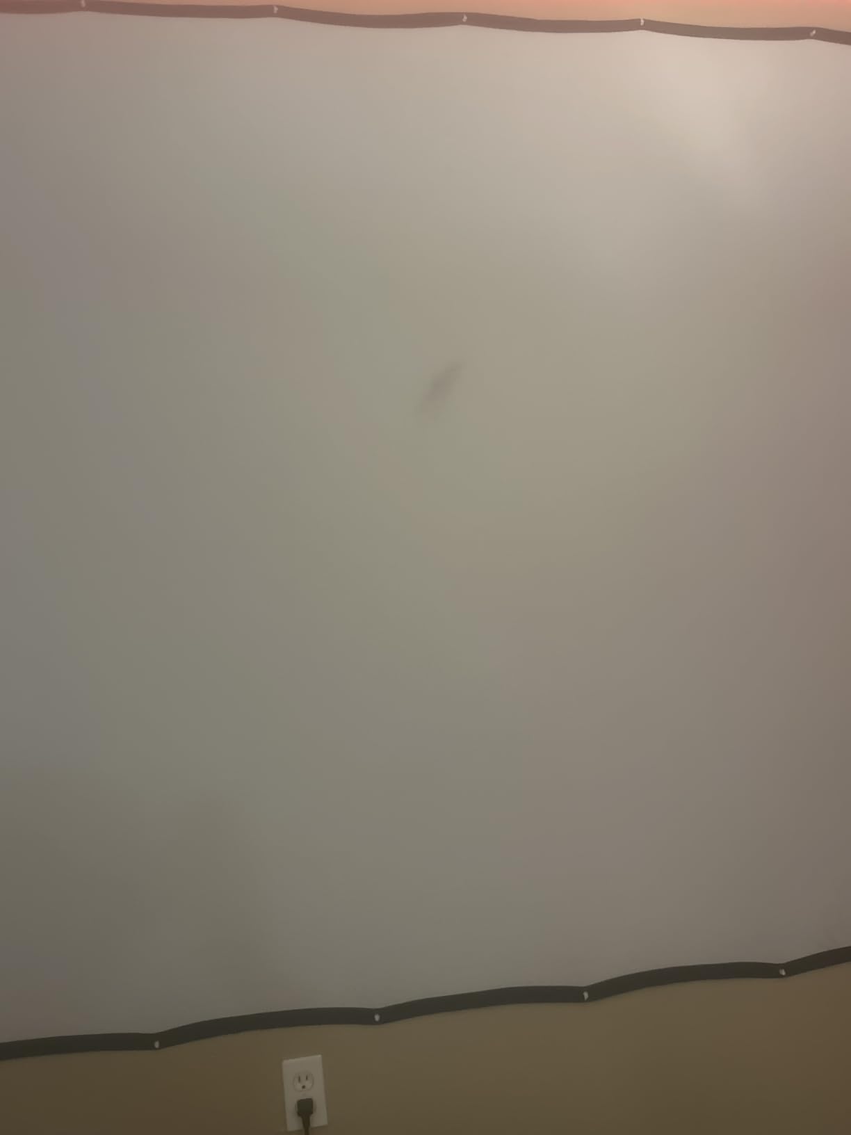 120 inch Projector Screen Upgraded- Black Backing, Straight Edges, Foldable, Washable and Wrinkle-Free - for Indoor Home Theater and Outdoor Cinema -White 16:9 by IOLIEO customer photo 1