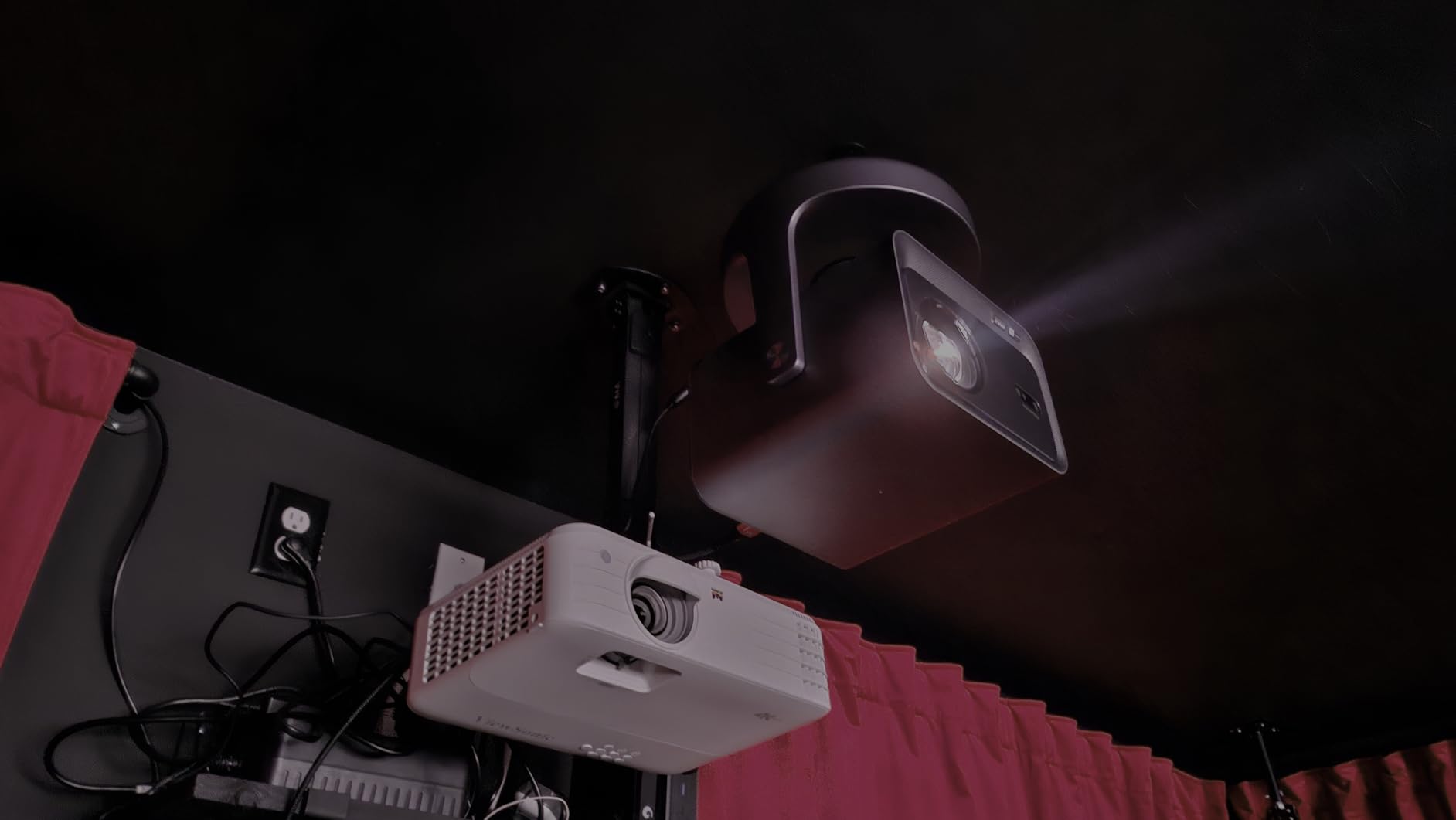 Hisense C2 Ultra, Triple Laser Smart Portable Projector, 4K UHD, 3,000 Lumens, 65-inch to 300-inch, Dolby Vision, IMAX Enhanced, Sound by JBL, Netflix Included, Designed for Xbox, Optical Zoom customer photo 2