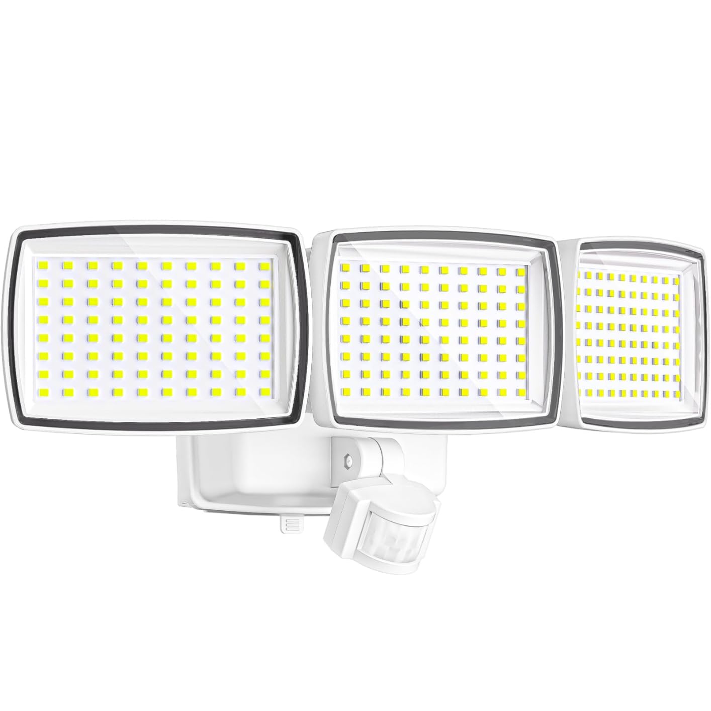 AIXPI Battery Powered Motion Sensor Outdoor Lights, 1500LM Flood Light IP65 Waterproof Security Light Motion Detector Lights Wireless for Outside, Yard White 1Pack customer photo 2