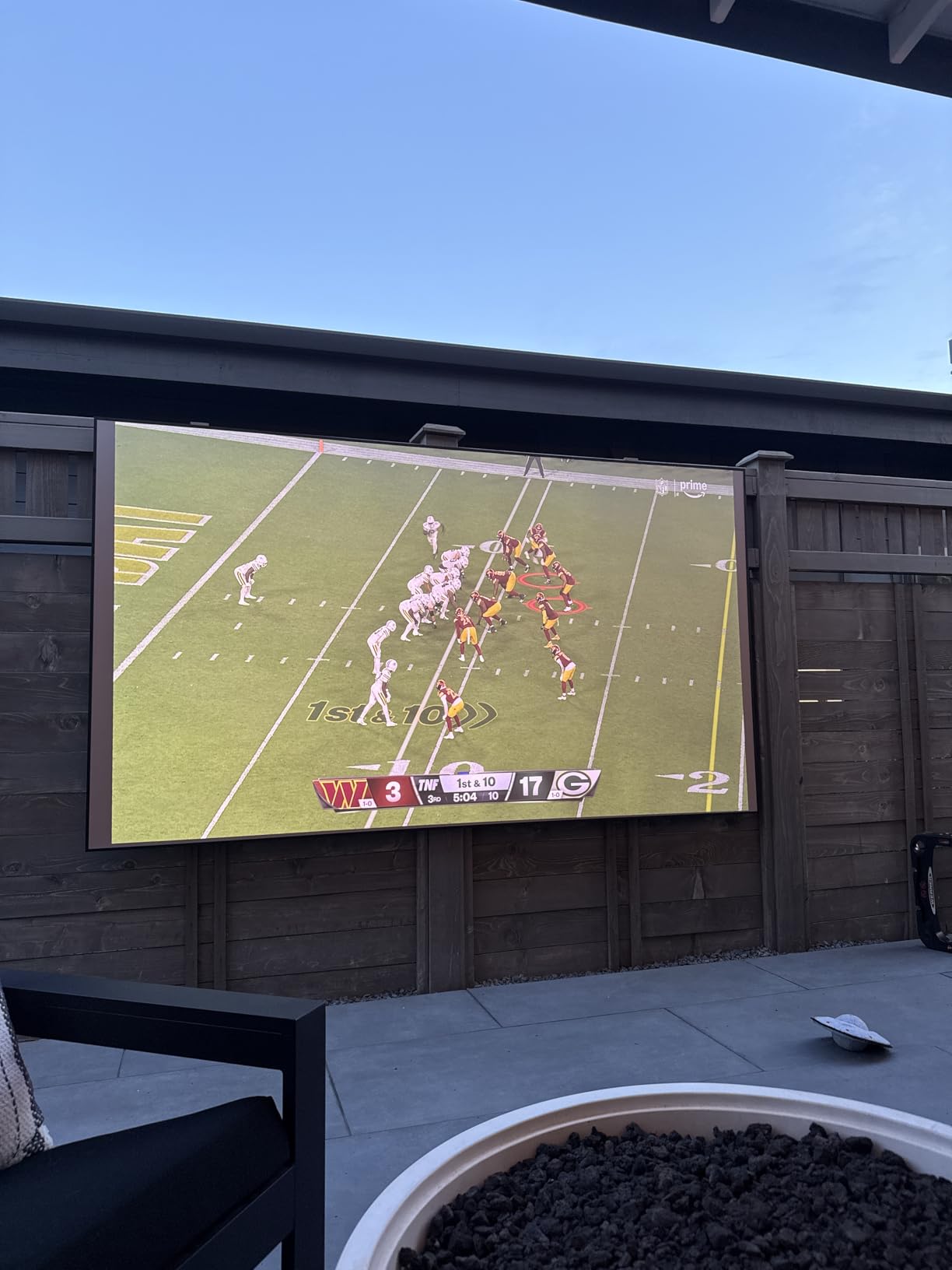 Valerion 120-inch Fixed Frame Projector Screen, 1.3 dB Gain, 80% PQE, 4K/8K Ultra HD, 3D Wall Mount Projector Screen, Works with Long Throw, Short Throw & Ultra Short Throw Projectors customer photo 2