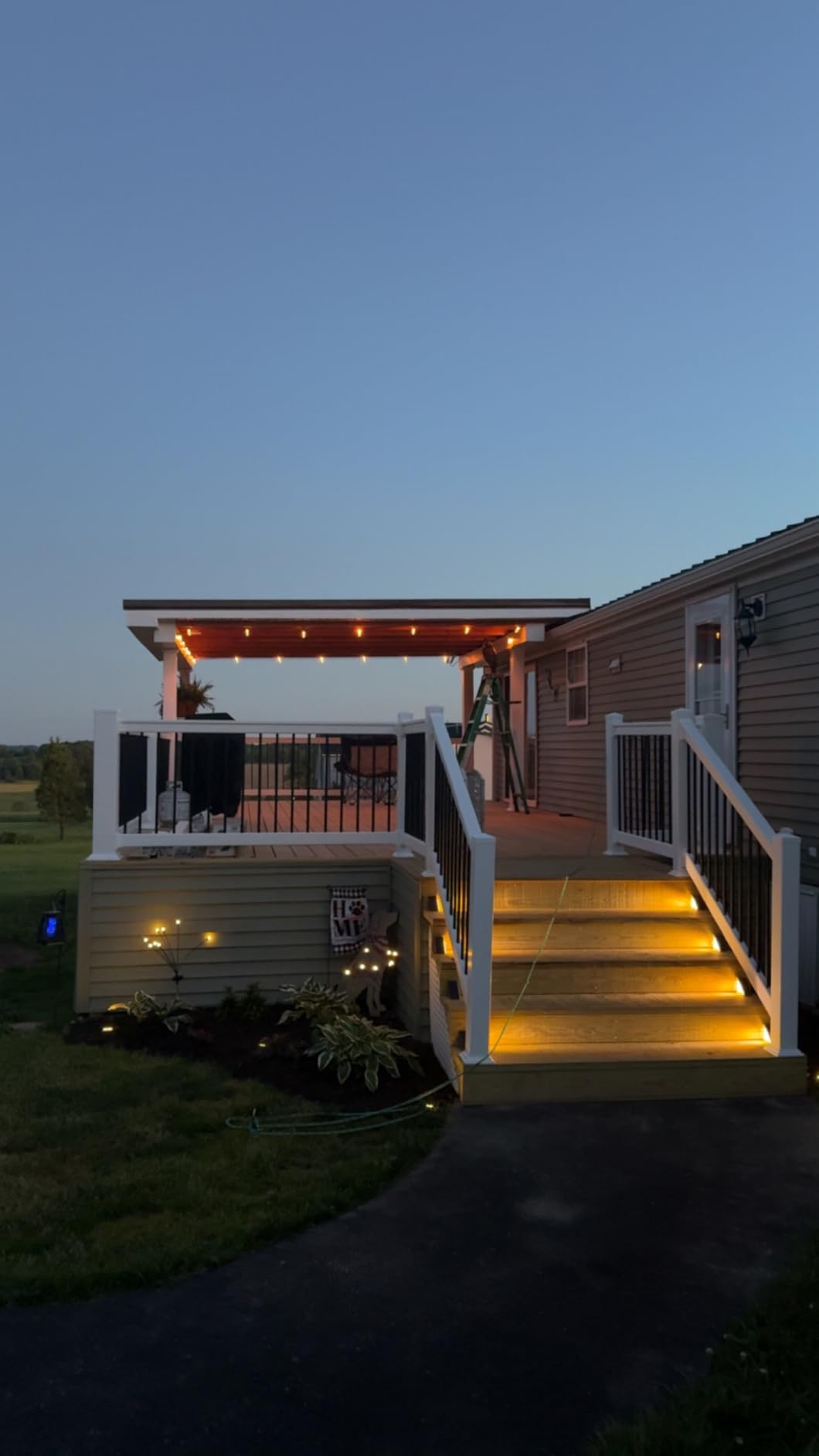 Cync GE Dynamic Effects Smart Cafe Lights, Color Changing Patio String Lights, Compatible with Alexa and Google, 48ft customer photo 1