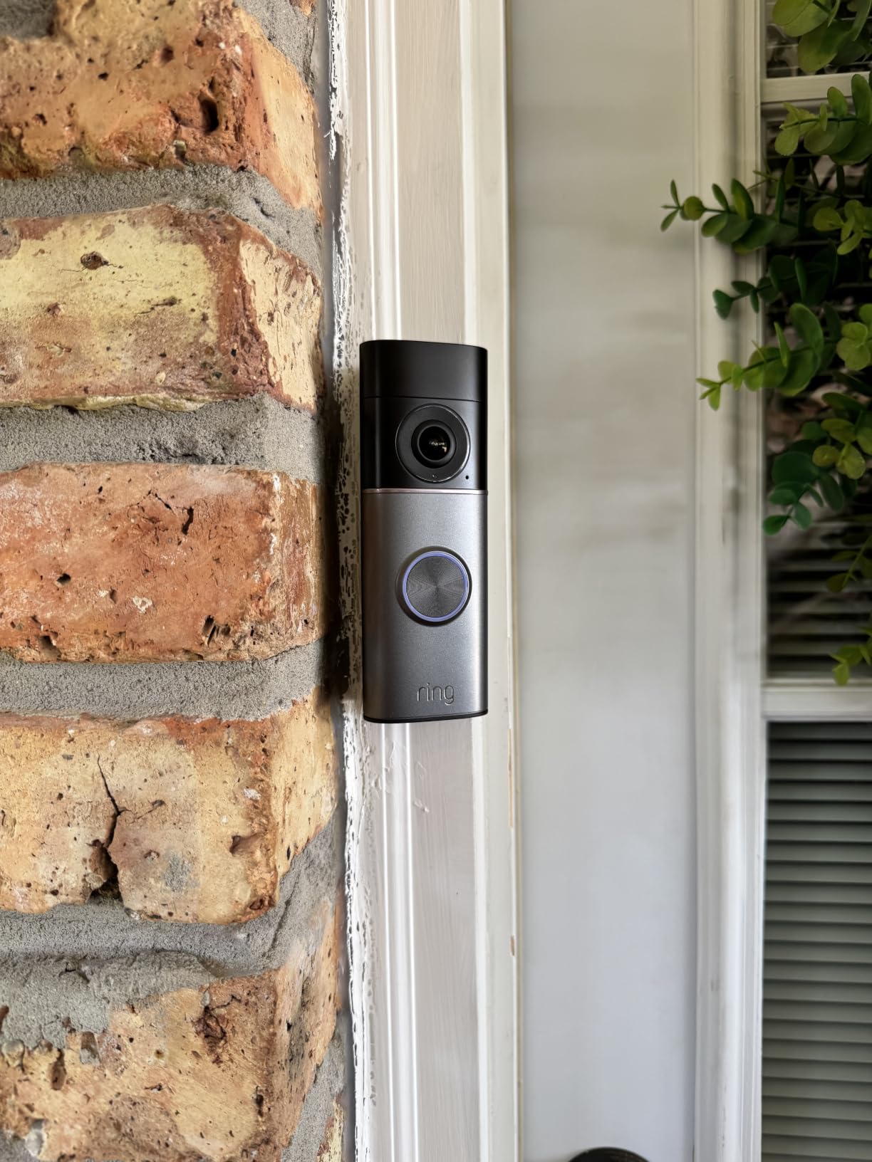 Ring Wired Doorbell 4K Pro (Newest Model), Retinal 4K with wide-angle video, 10x Enhanced Zoom, and Night Vision, Deep Silver customer photo 2