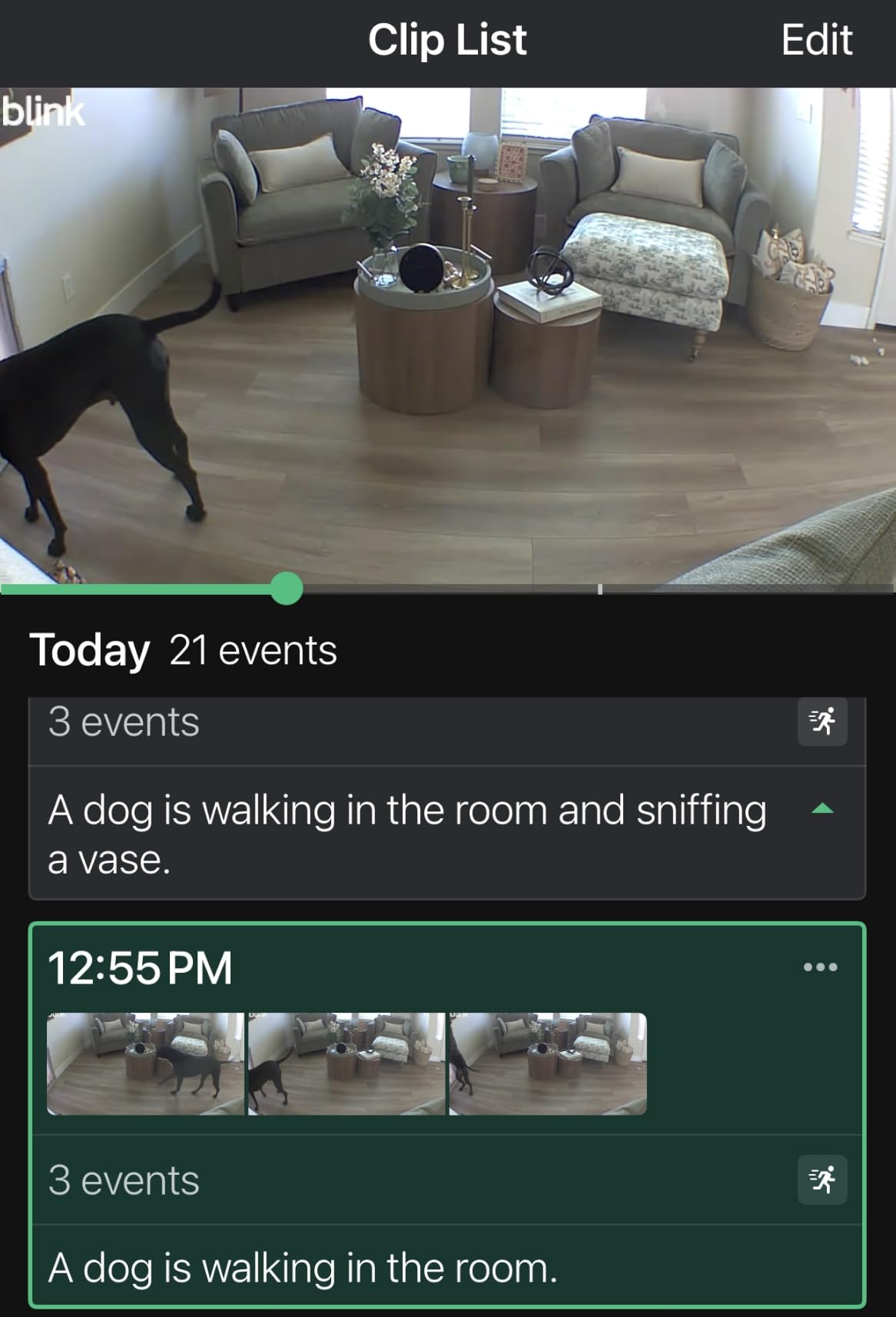 Blink Mini 2K+ (newest model) – Plug-in Home & Pet Indoor Security Camera with 2K video resolution, night vision, enhanced audio, motion detection – 2 cameras (Black) customer photo 1