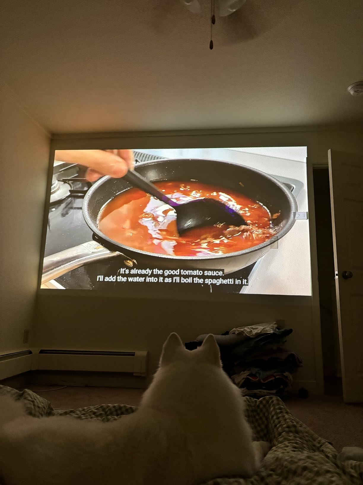 XGIMI MoGo 4 Portable Projector with PowerBase Stand, 5 Hours of Playtime | Google TV with Licensed Netflix, 360°Adjustable Stand, 450 ISO Lumens, 2 x 6W Harman Kardon, Home & Outdoor Cinema Kit customer photo 1