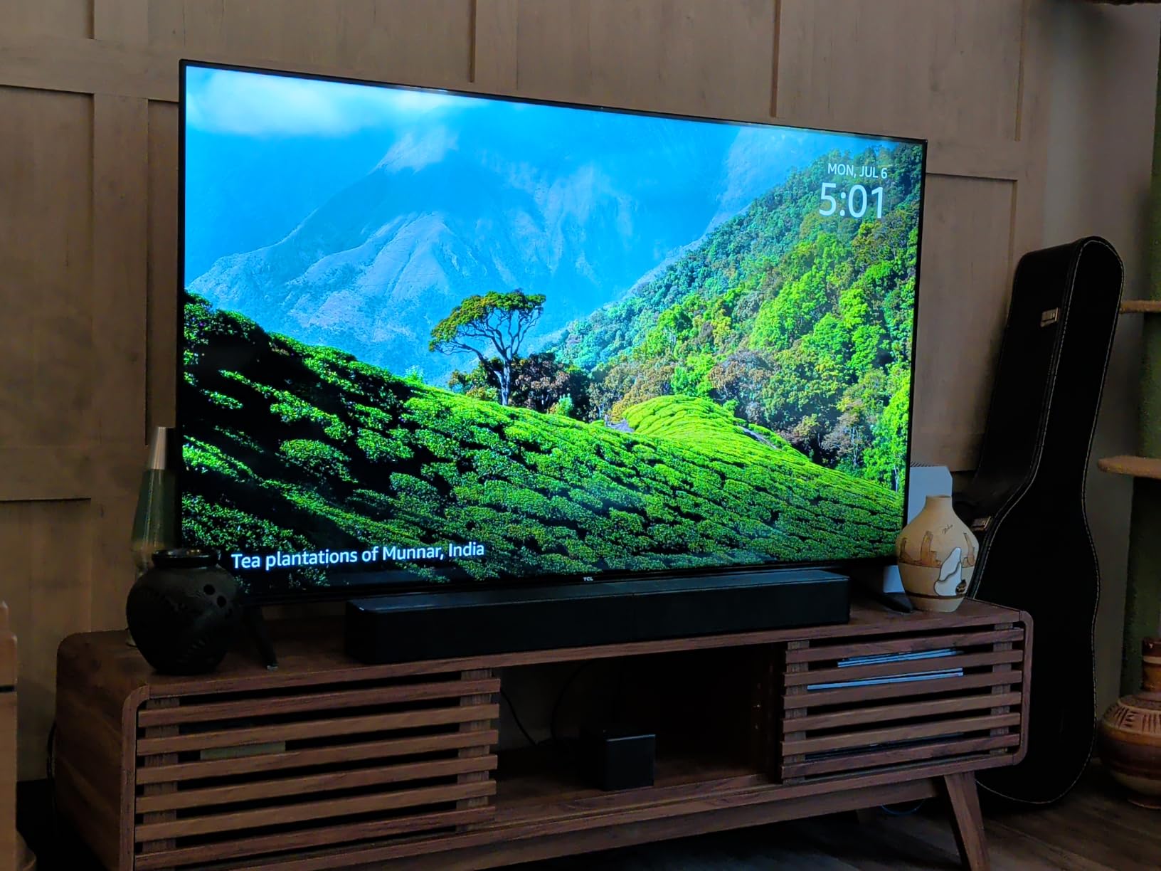 ULTIMEA 5.1CH Surround Sound Bar with Subwoofer, Dolby Atmos, VoiceMX, BassMX, APP, 300W Soundbar for Smart TV, Poseidon M60 (2026 Model) customer photo 1