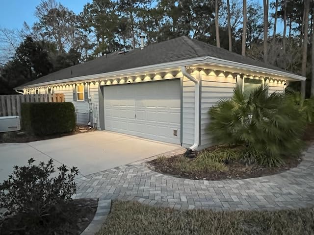 Lumary Permanent Outdoor Lights 2 with Remote, 150ft RGBAICW Outdoor Lights | 16 Million Color, IP 67 Waterproof, Work with Alexa Google, 110+ Scene Modes for Outdoor House Patio Area, 90 RGBAICW LEDs customer photo 2