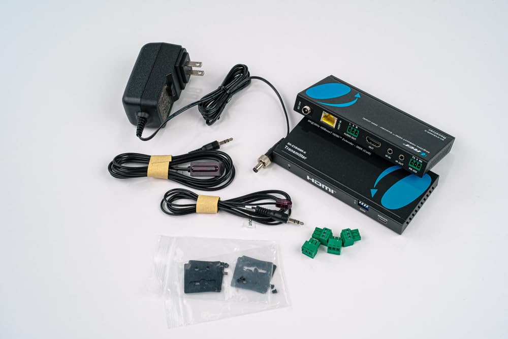 OREI 8K@30Hz HDMI Extender Balun HDBaseT 300ft - VRR, HDR, CEC, IR, RS-232 | 4K HDMI Extender, HDBaseT 4K 120Hz - 40Gbps FRL, Dolby Vision, HLG, Dolby Atmos, DTS:X, Audio Extraction customer photo 2